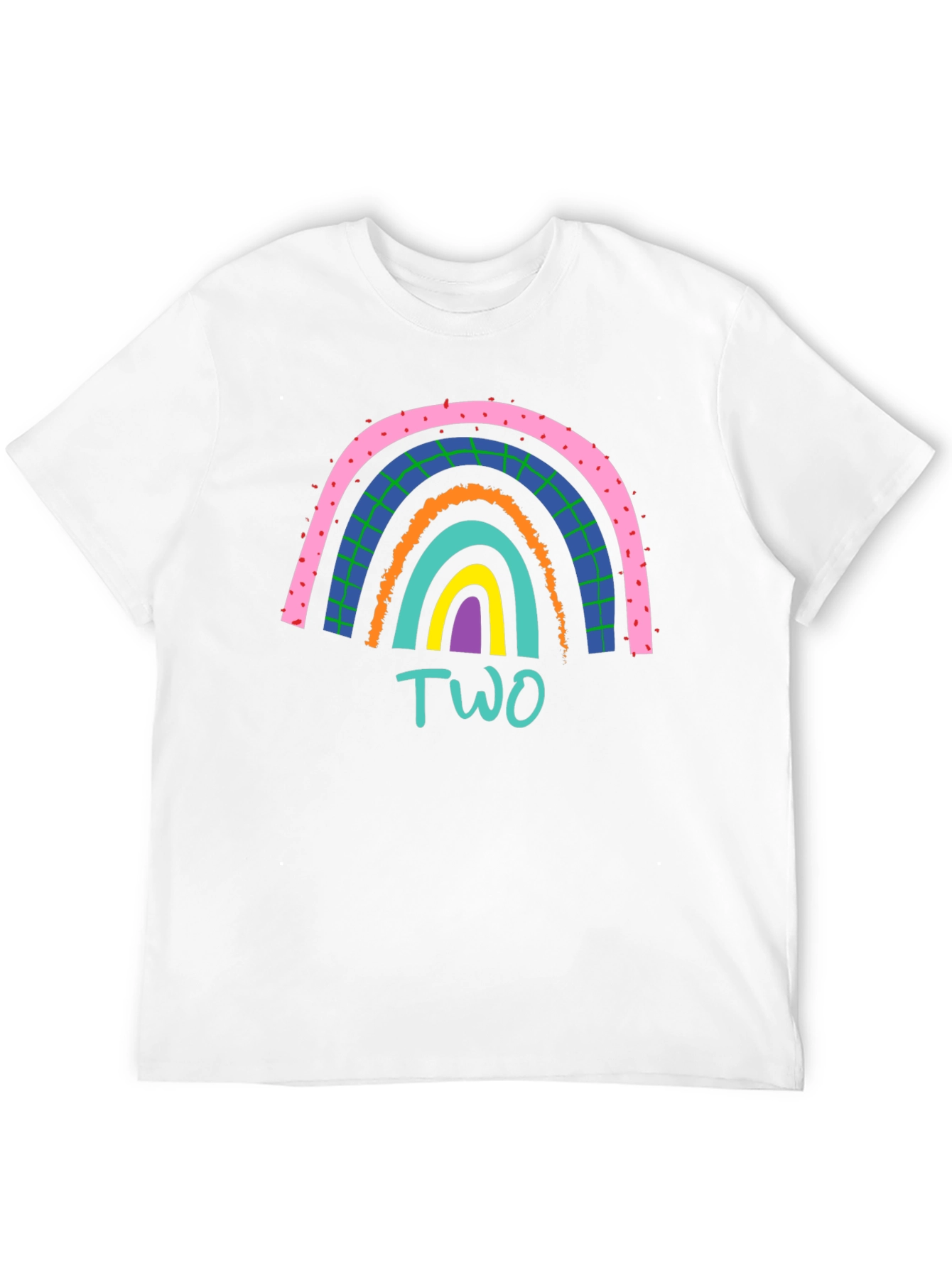 Rainbow Two Birthday T-Shirt