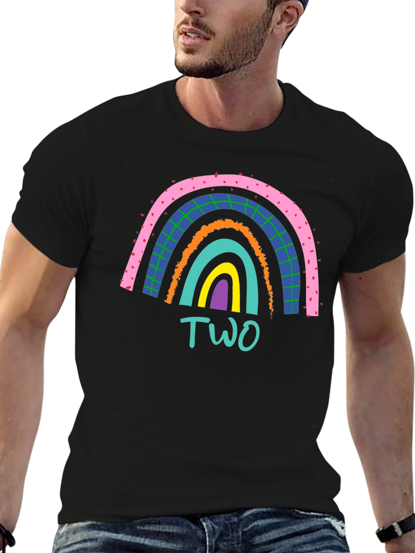 Rainbow Two Birthday T-Shirt