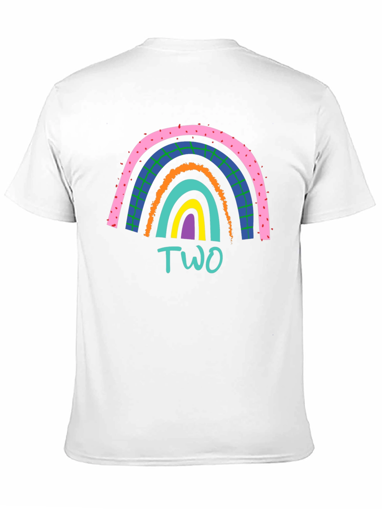 Rainbow Two Birthday T-Shirt