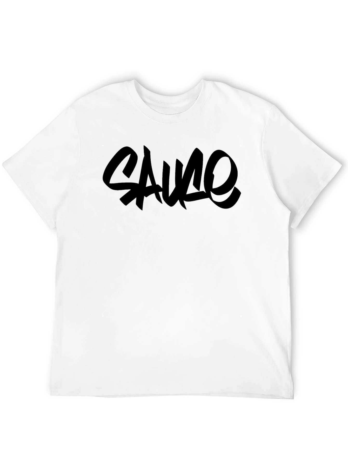 Sauce Graphic Tee - Mens Black Crew Neck T-Shirt