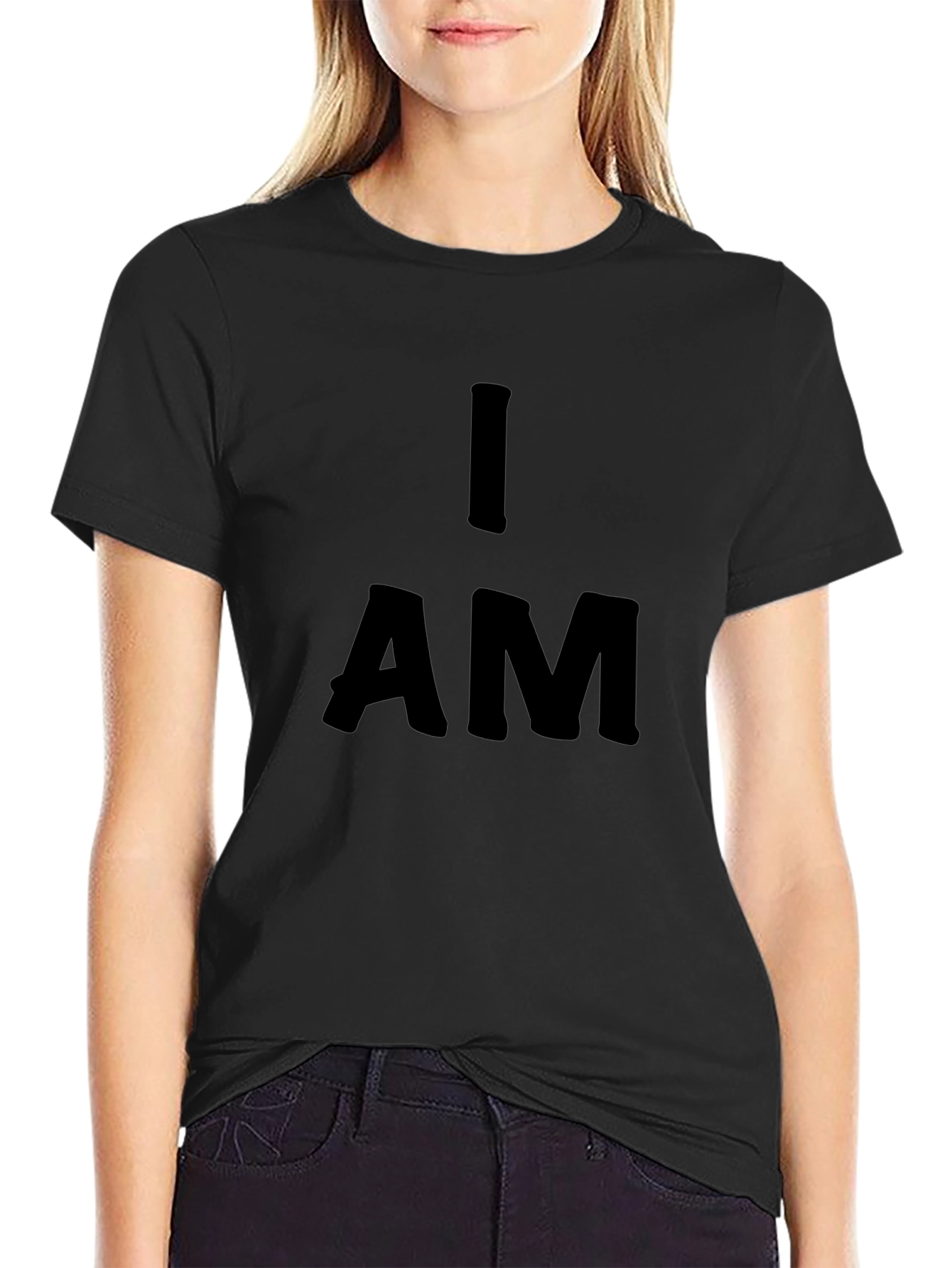Black I AM Graphic T-Shirt