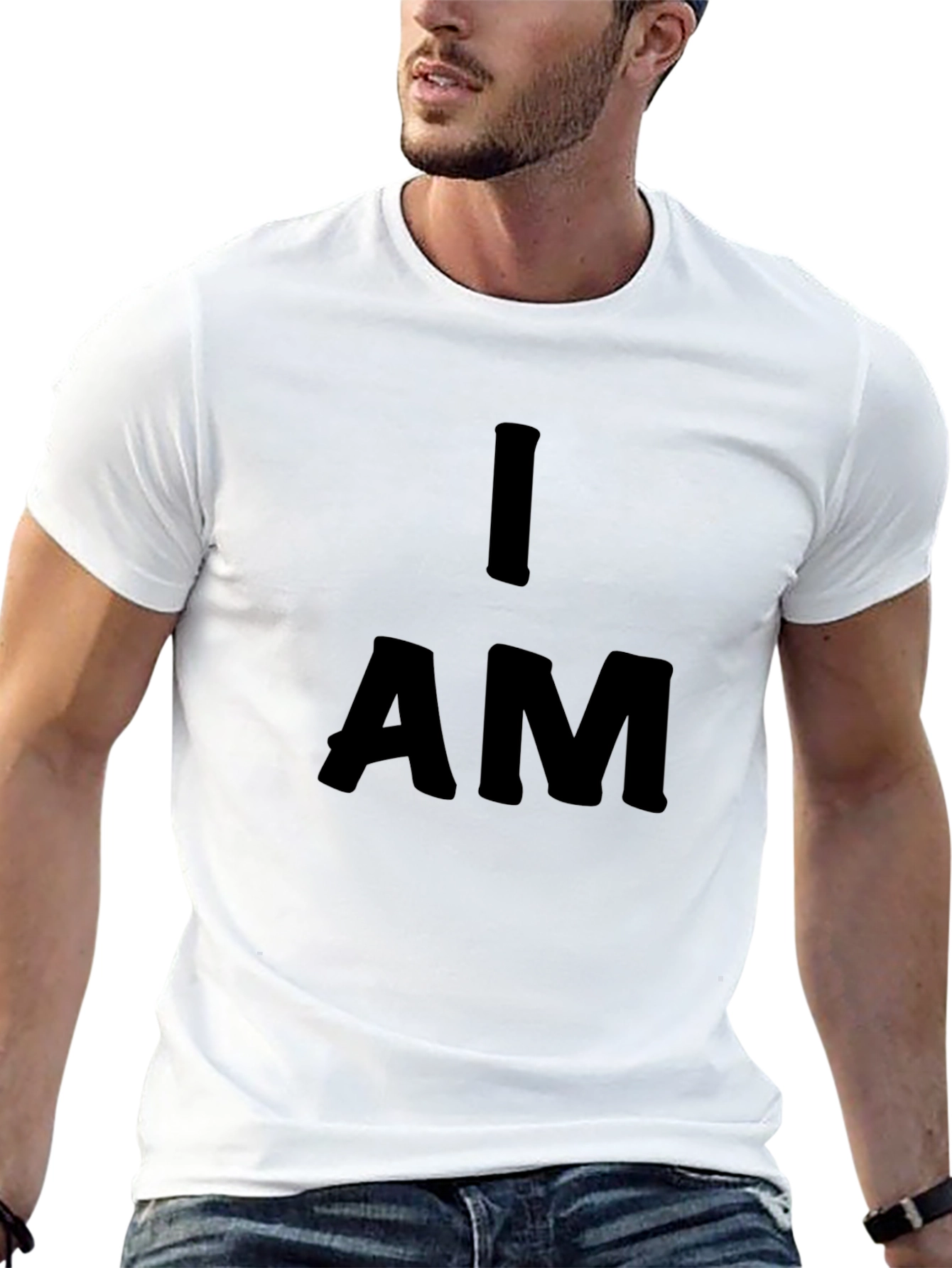 Black I AM Graphic T-Shirt