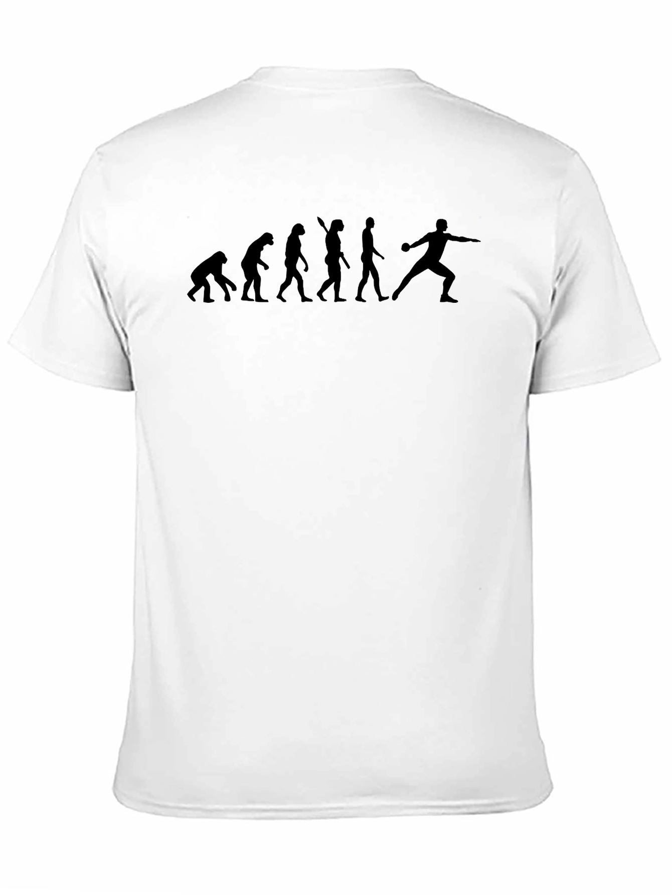 Evolution of Fencing T-Shirt - Black Graphic Tee