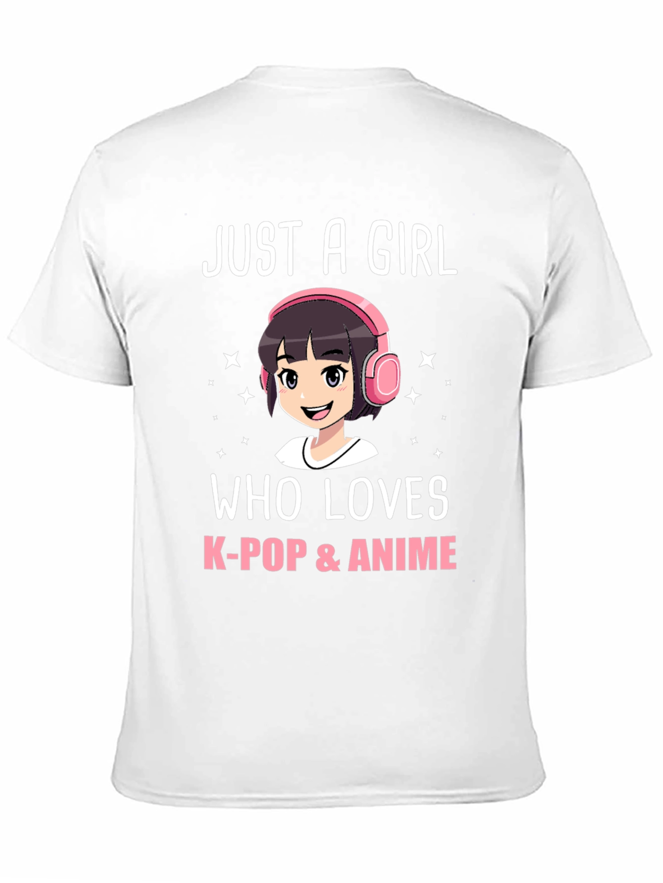 Just A Girl Who Loves K-Pop & Anime T-Shirt