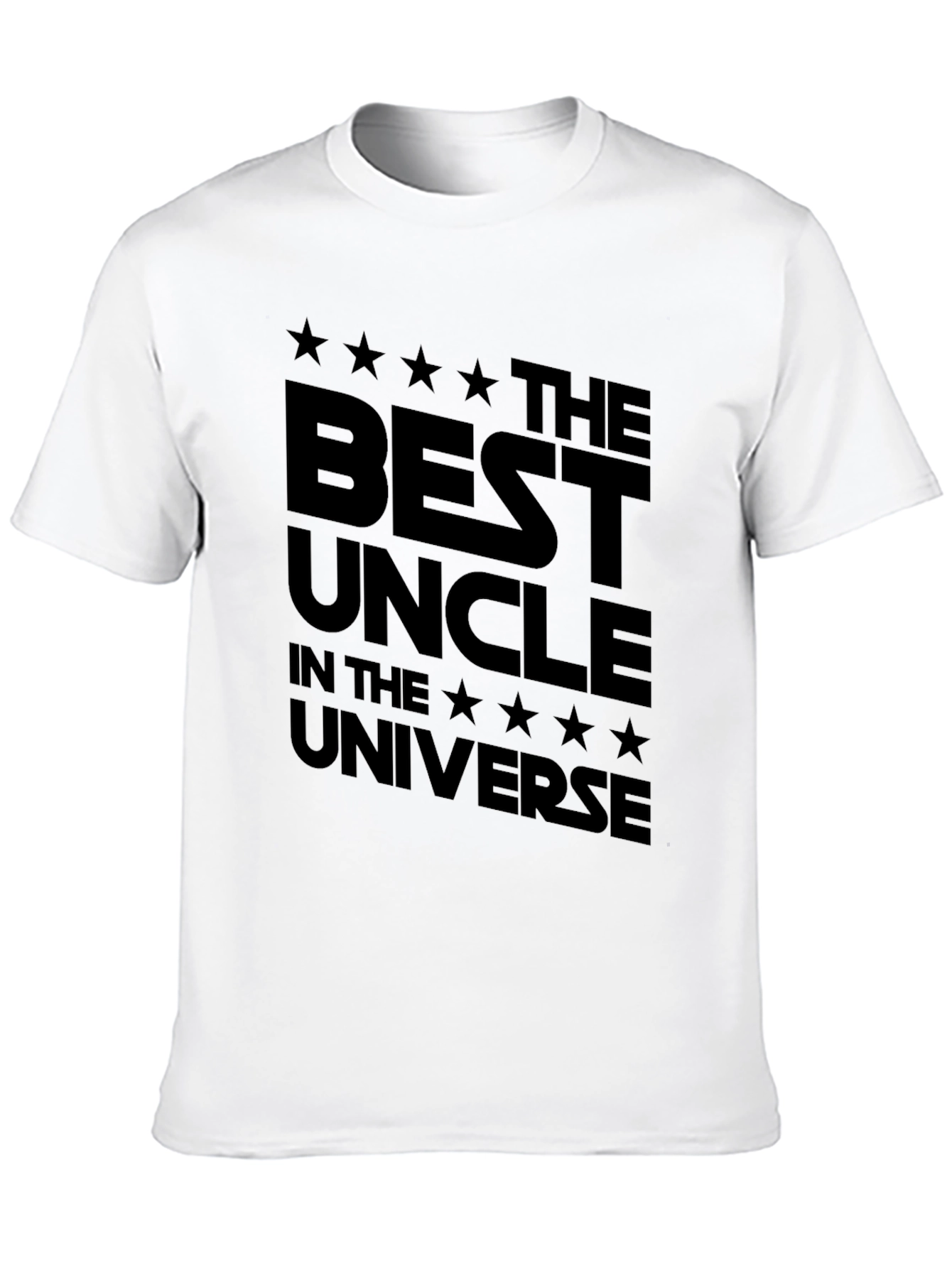 Best Uncle in the Universe T-Shirt - Black