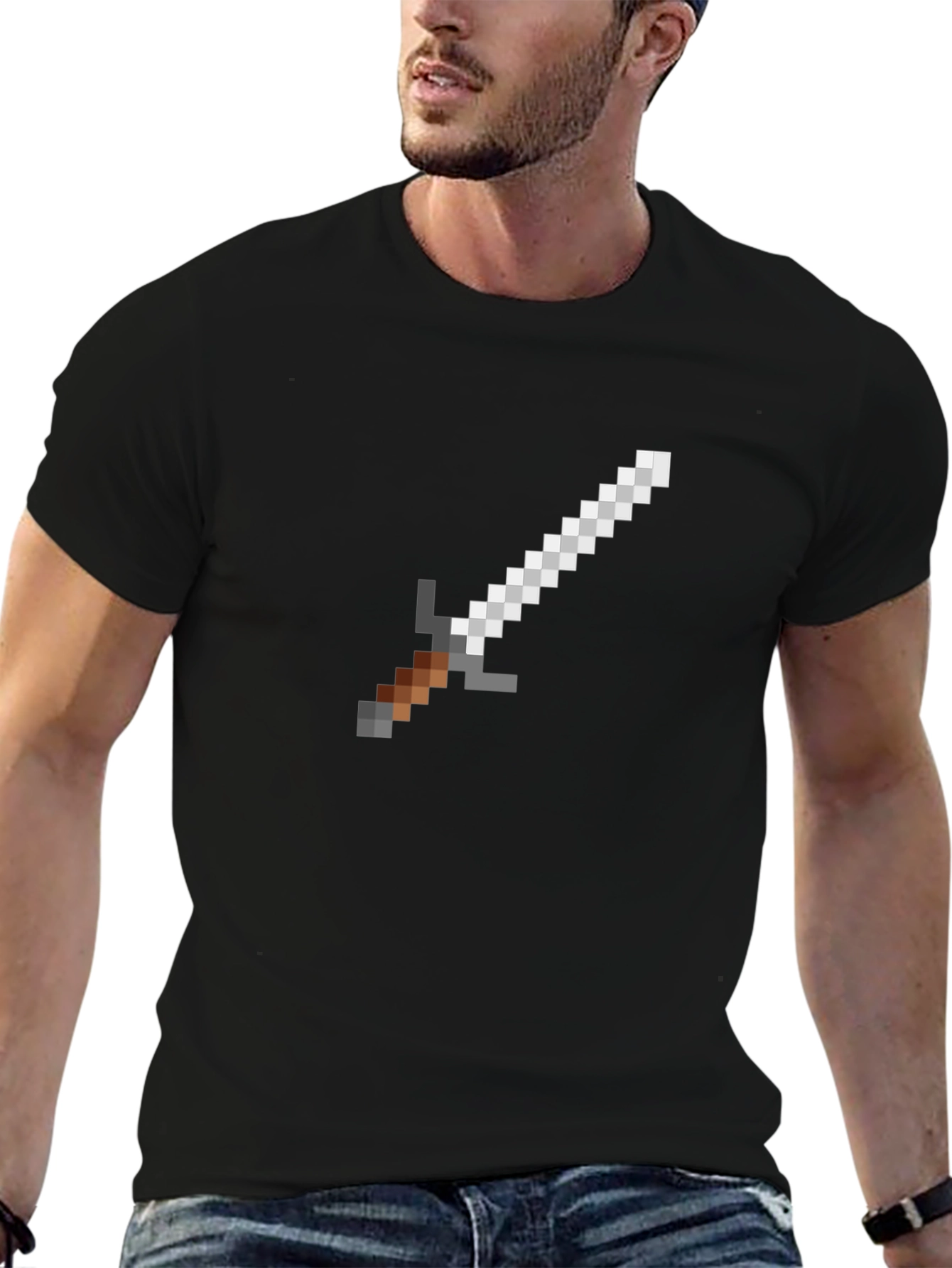 Pixel Sword T-Shirt - Gamer Style Tee