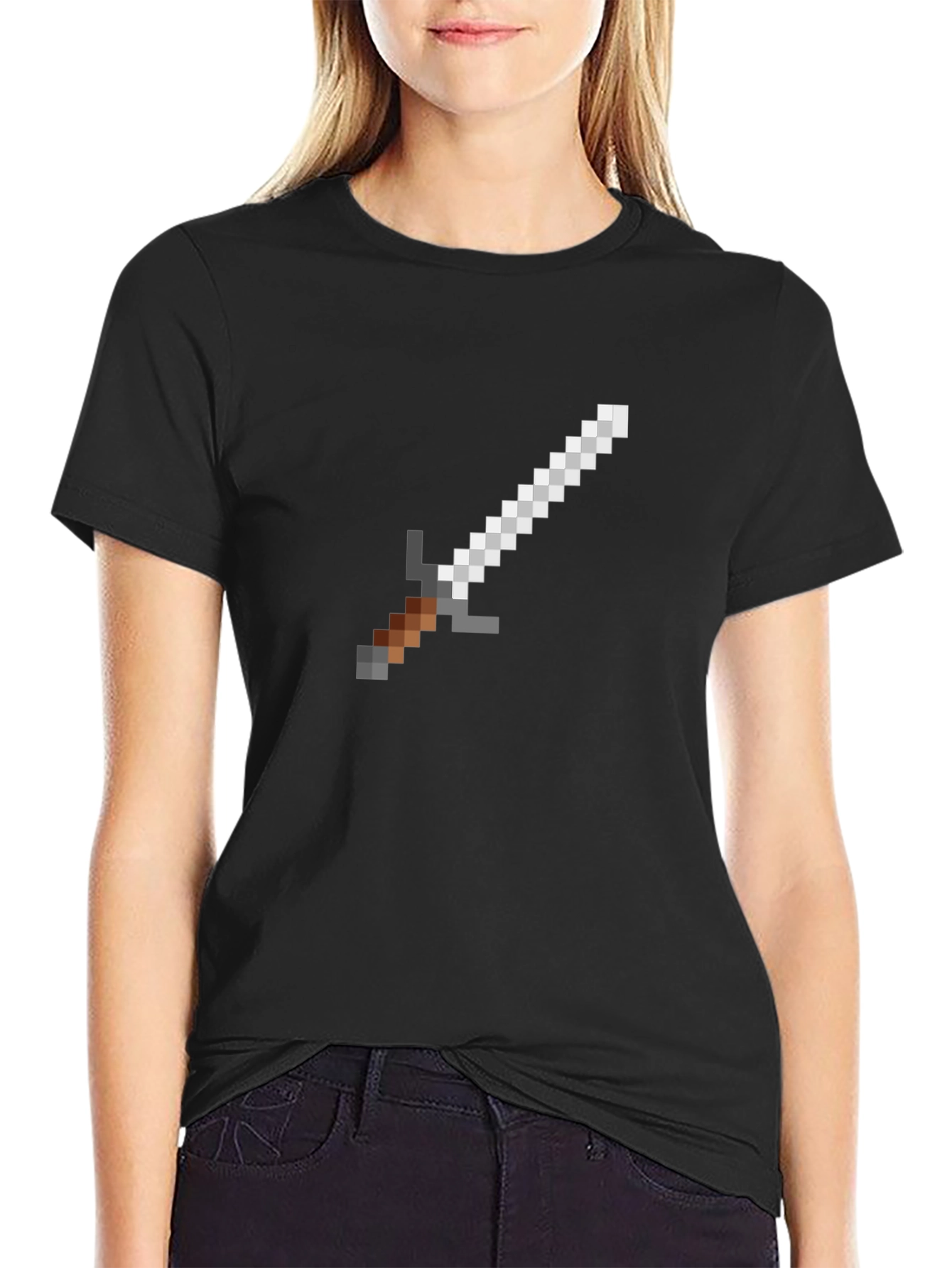 Pixel Sword T-Shirt - Gamer Style Tee
