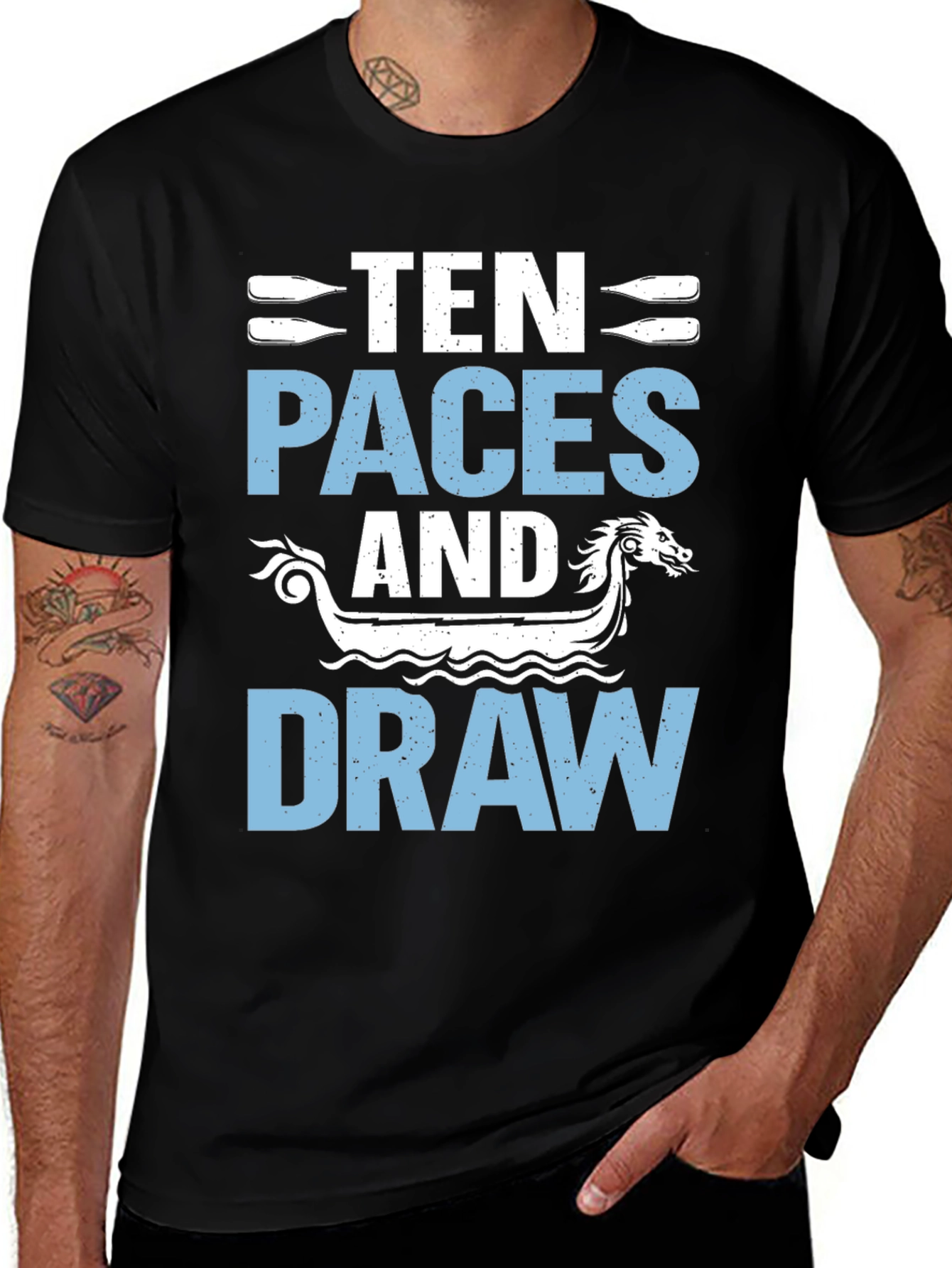 Ten Paces and Draw Graphic Tee