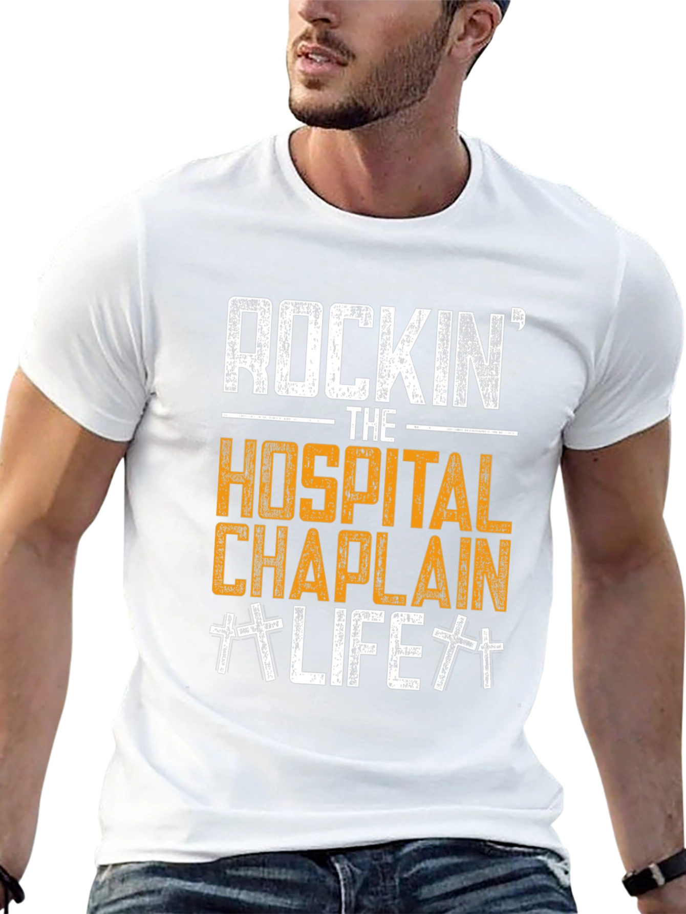 Rockin Hospital Chaplain Life T-Shirt
