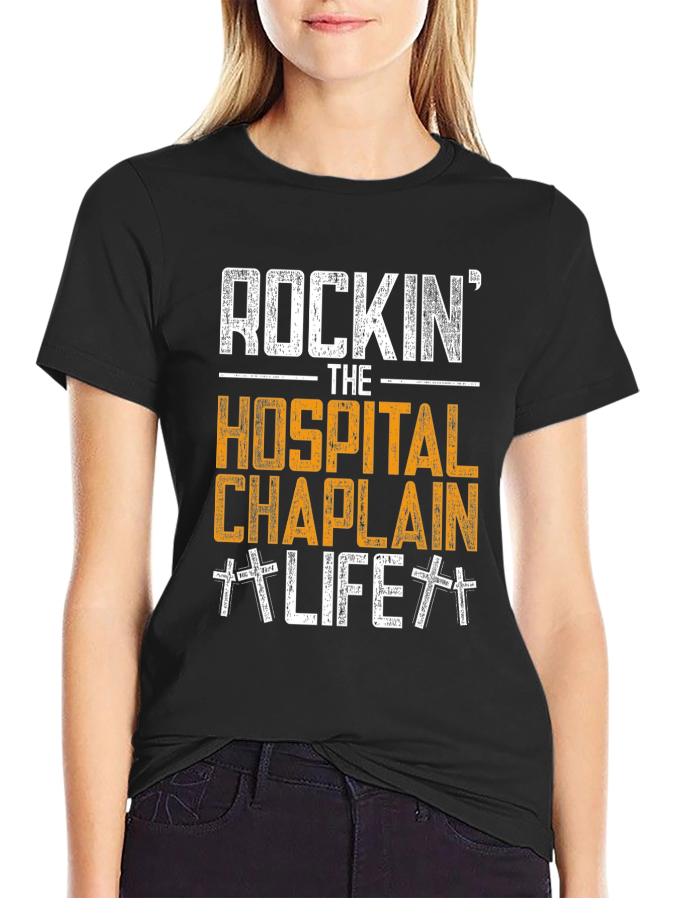 Rockin Hospital Chaplain Life T-Shirt