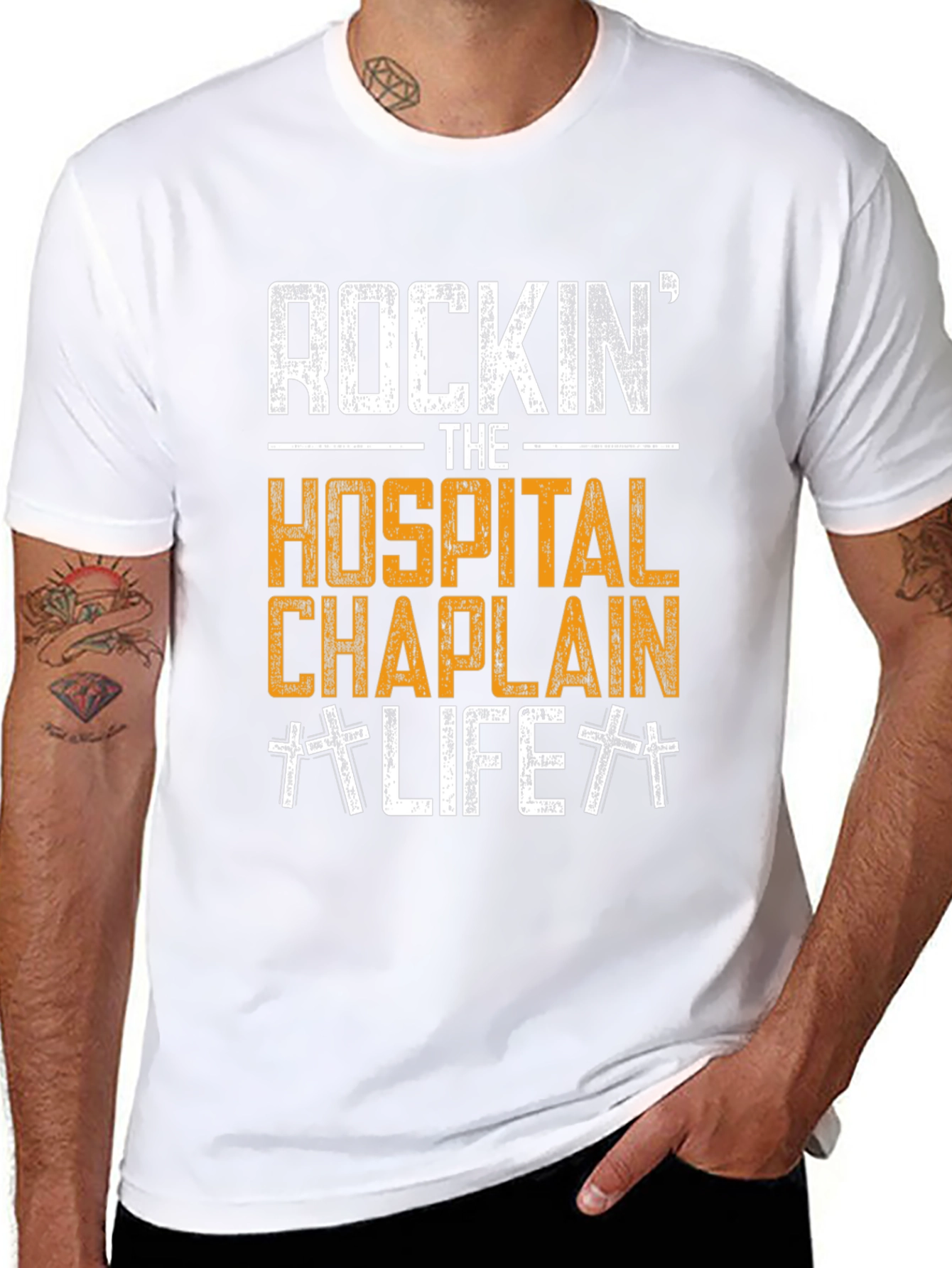 Rockin Hospital Chaplain Life T-Shirt