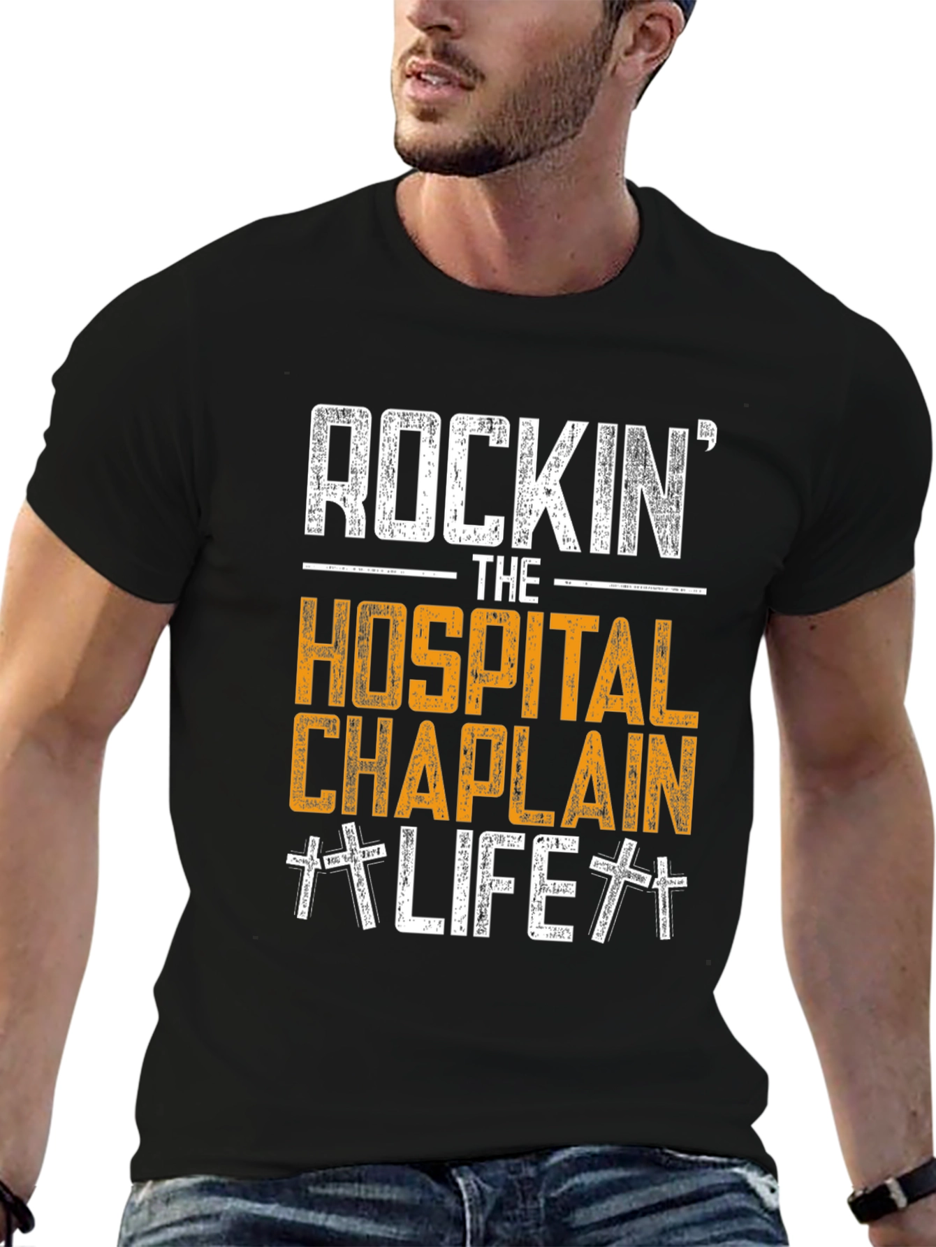 Rockin Hospital Chaplain Life T-Shirt
