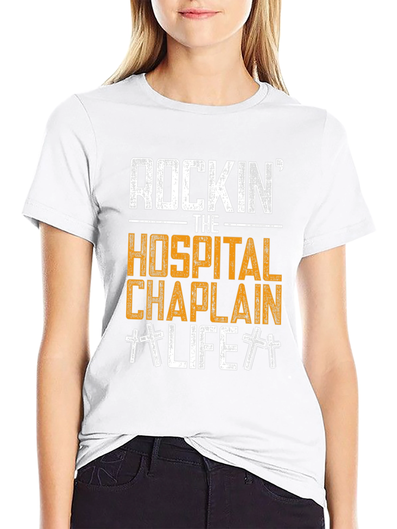 Rockin Hospital Chaplain Life T-Shirt