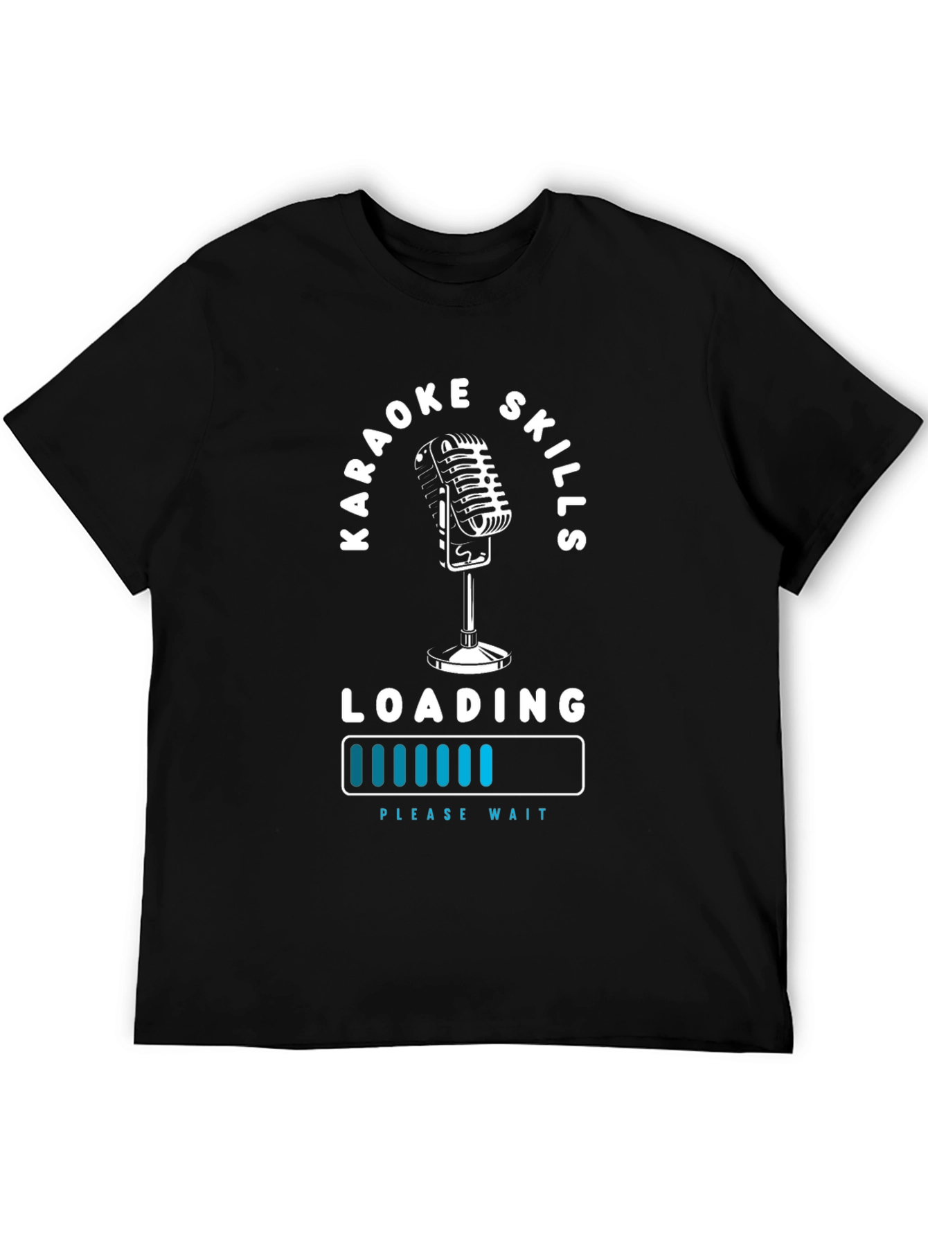 Karaoke Skills Loading T-Shirt - Fun Graphic Tee