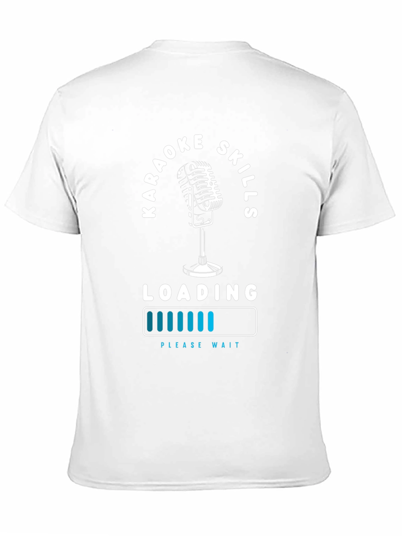 Karaoke Skills Loading T-Shirt - Fun Graphic Tee