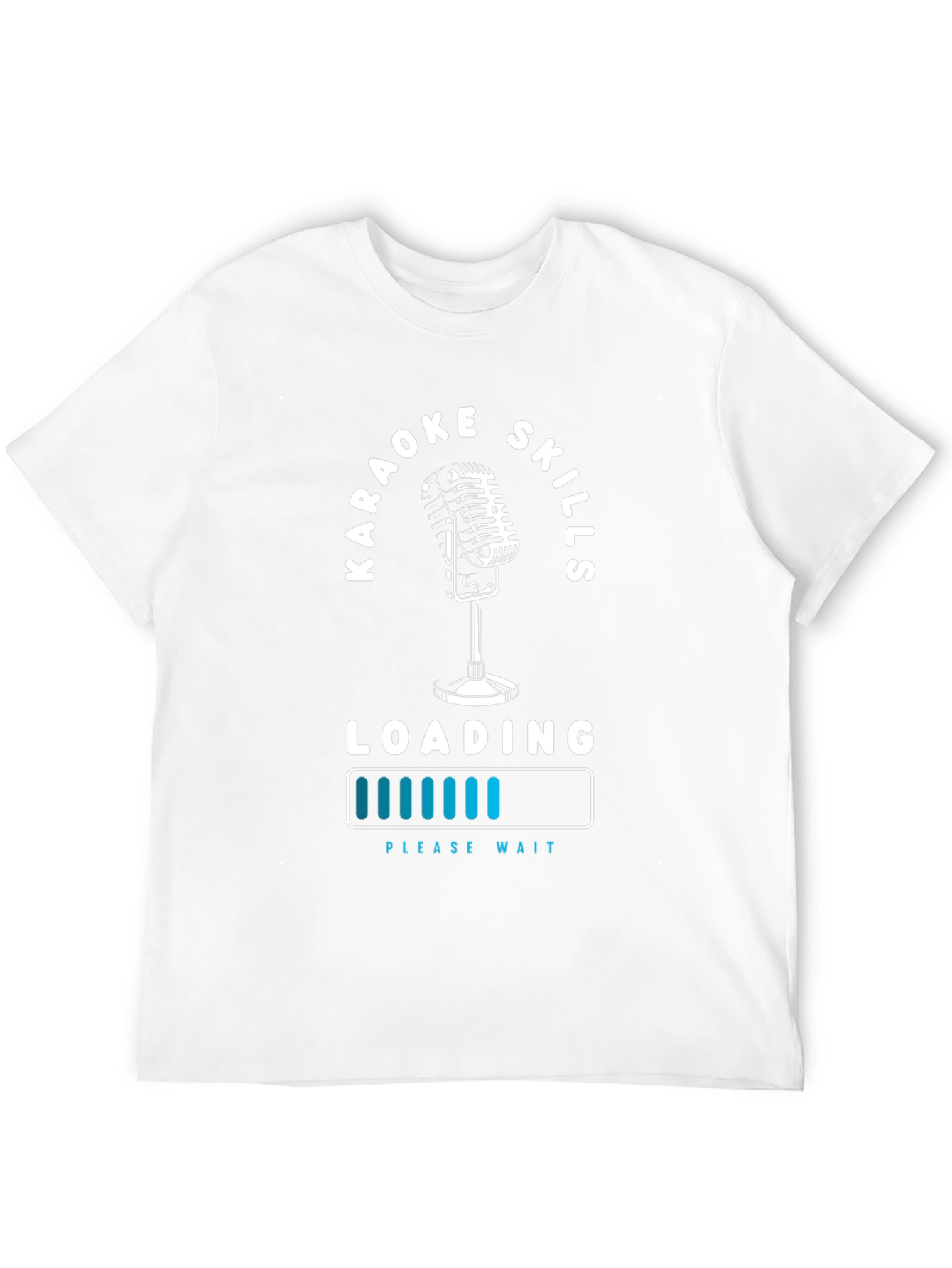 Karaoke Skills Loading T-Shirt - Fun Graphic Tee