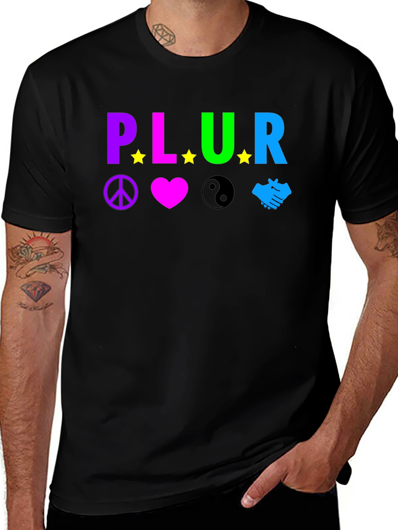 PLUR Peace Love Unity Respect T-Shirt