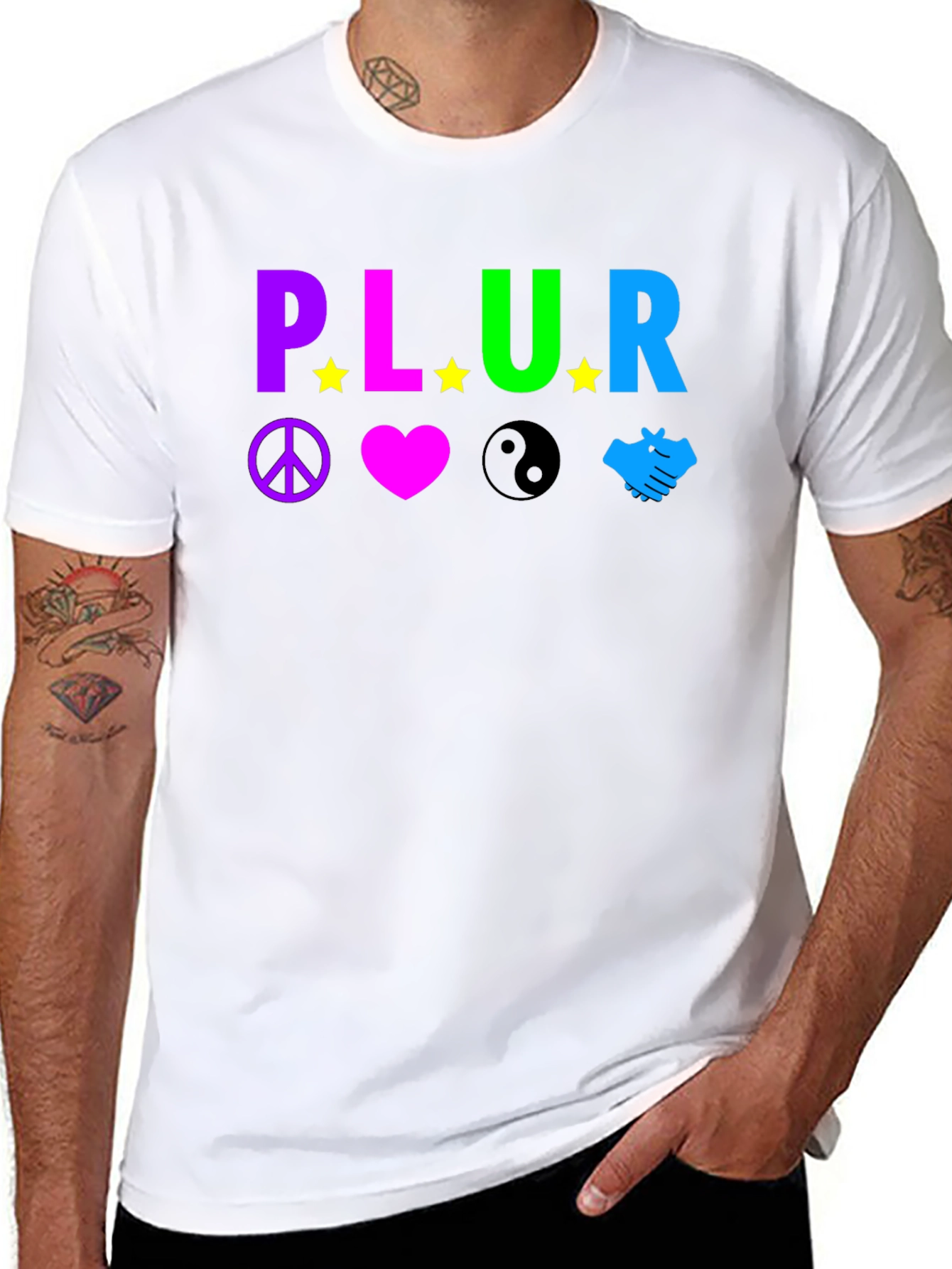 PLUR Peace Love Unity Respect T-Shirt