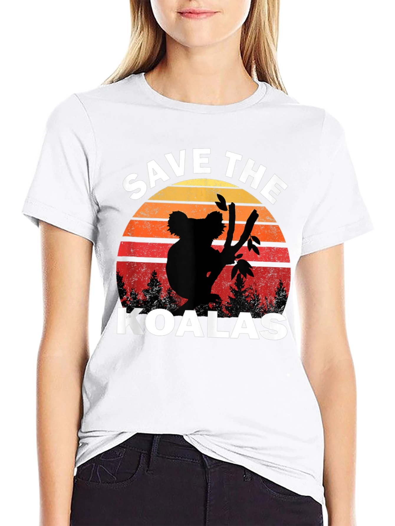 Save the Koalas T-Shirt - Wildlife Conservation Tee
