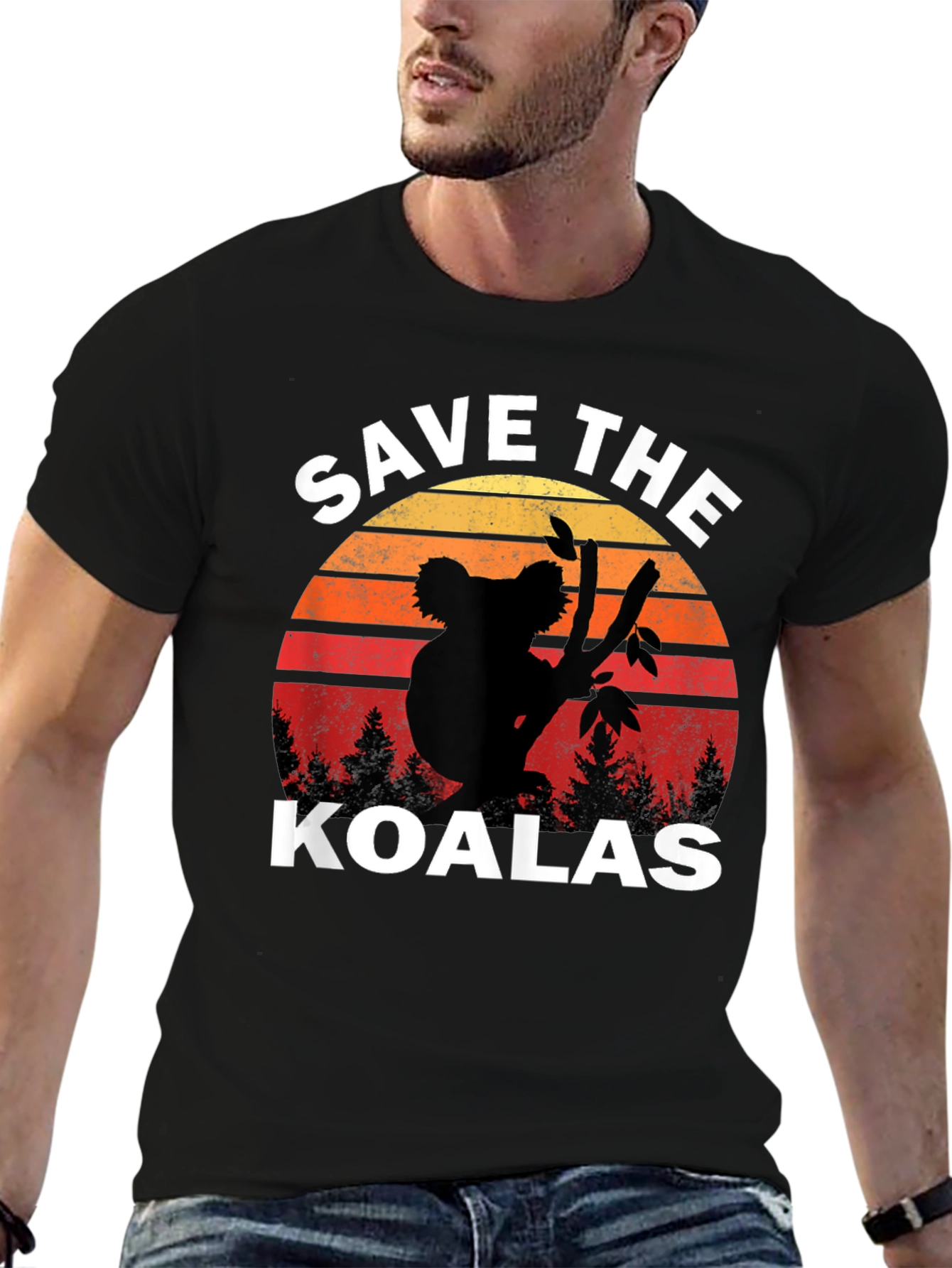 Save the Koalas T-Shirt - Wildlife Conservation Tee