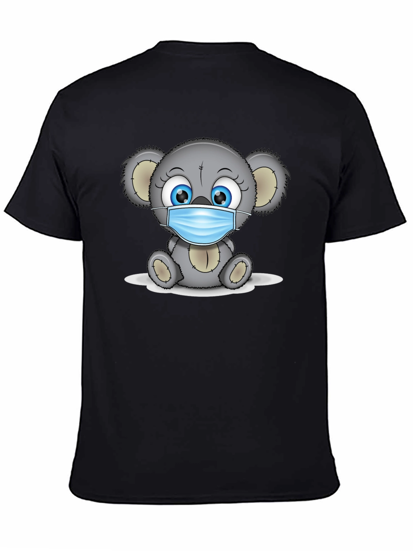 Koala Bear Mask T-Shirt - Stay Safe & Stylish