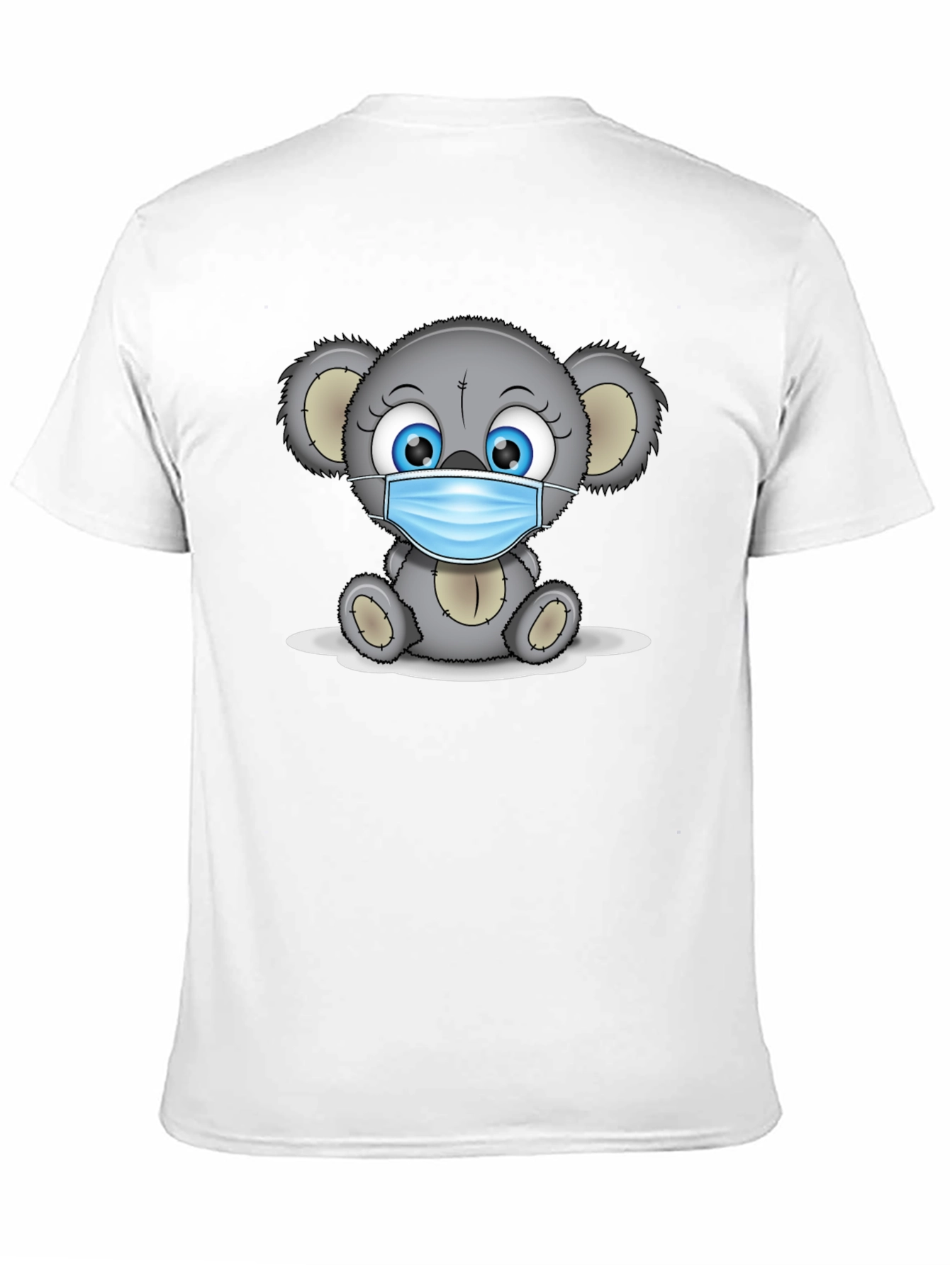 Koala Bear Mask T-Shirt - Stay Safe & Stylish