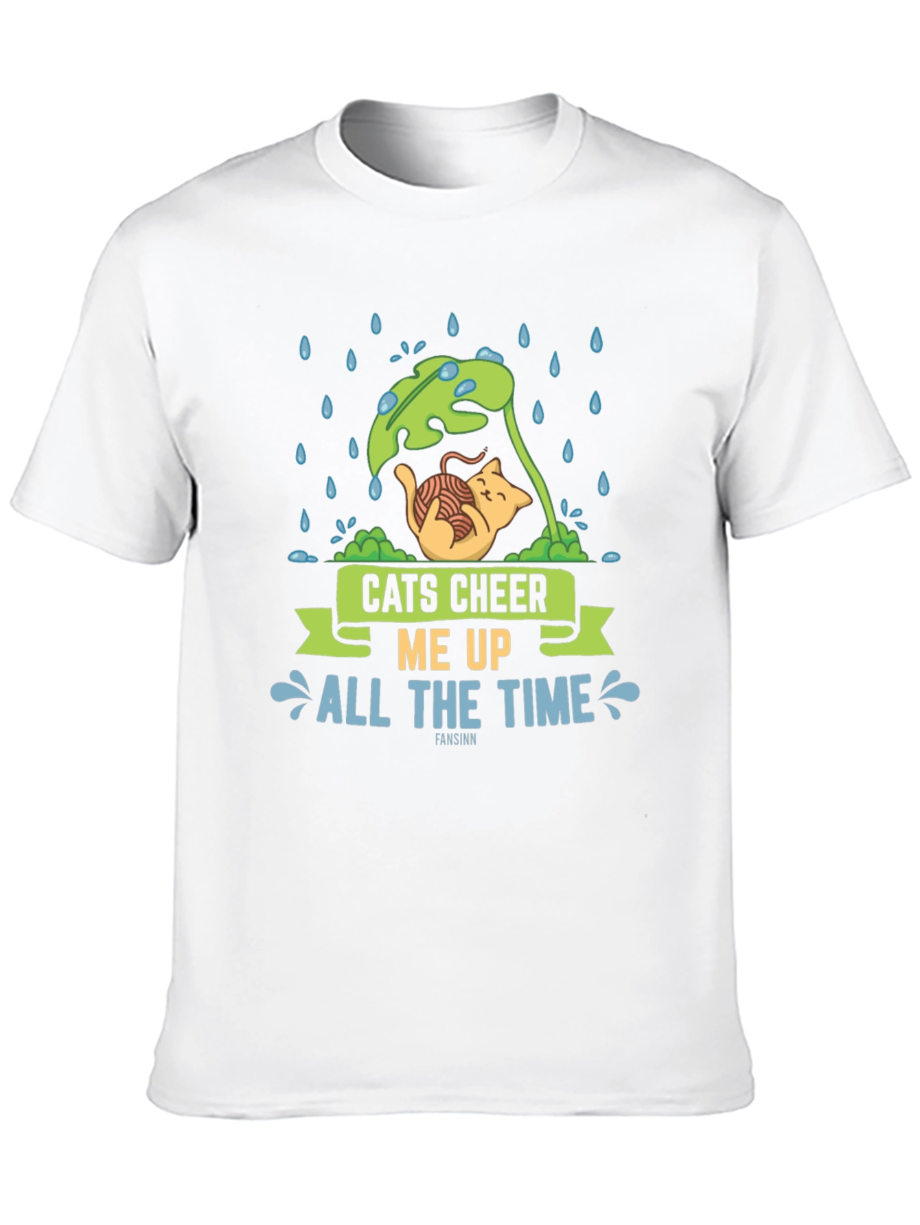 Cats Cheer Me Up All The Time T-Shirt