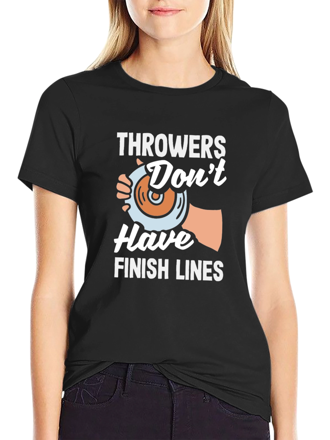 Throwers Dont Have Finish Lines T-Shirt
