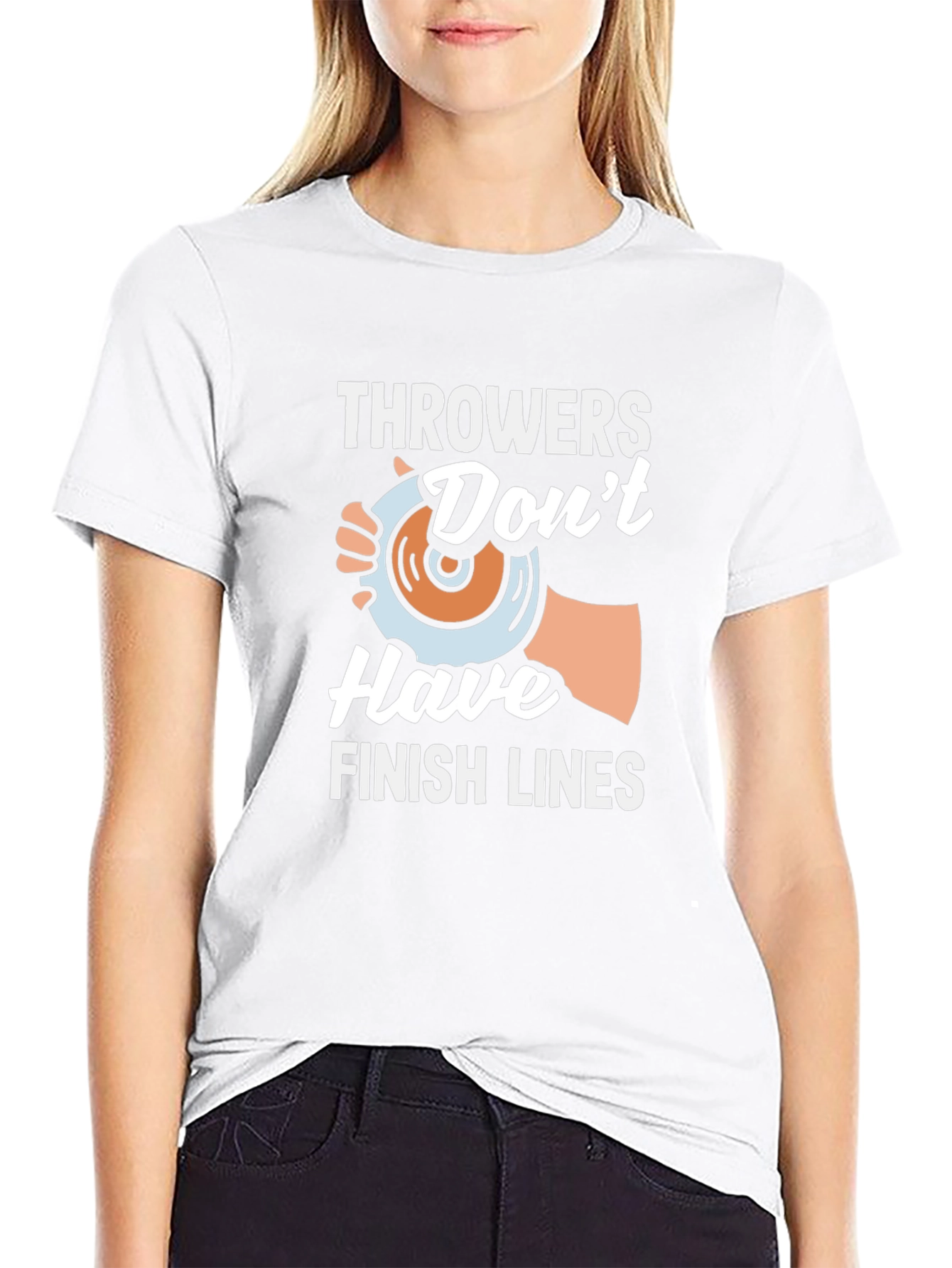 Throwers Dont Have Finish Lines T-Shirt