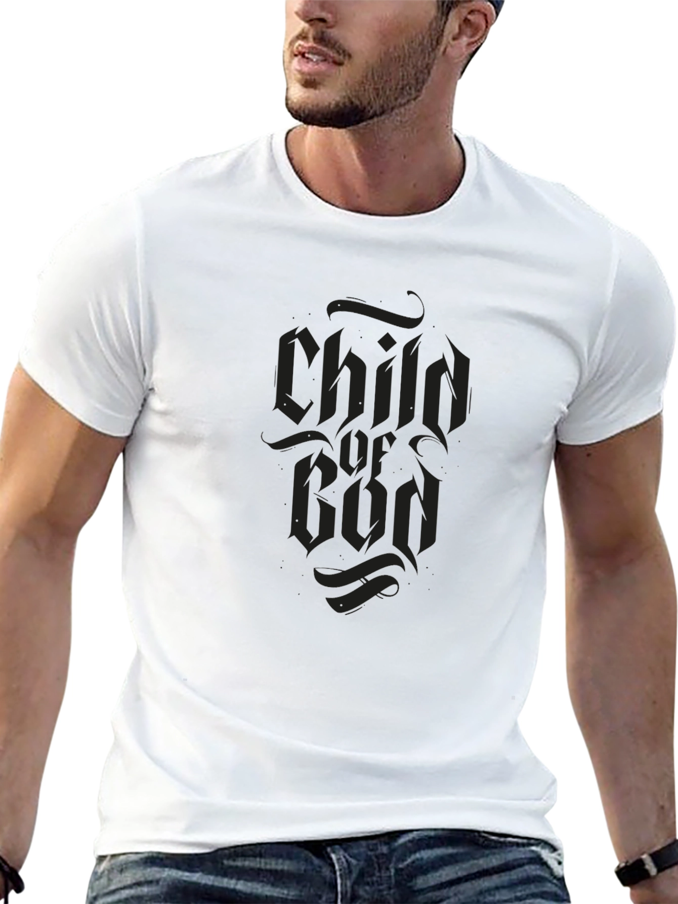 Child of God Black Graphic Tee