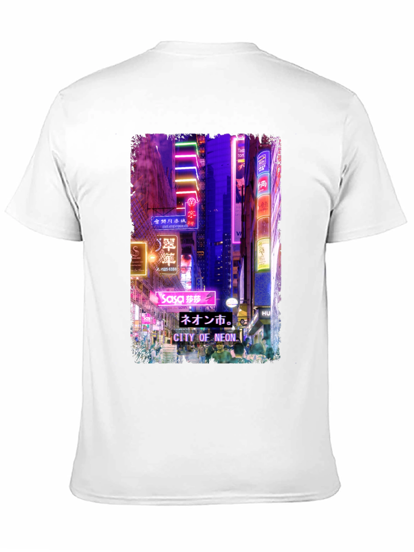 City of Neon Graphic T-Shirt