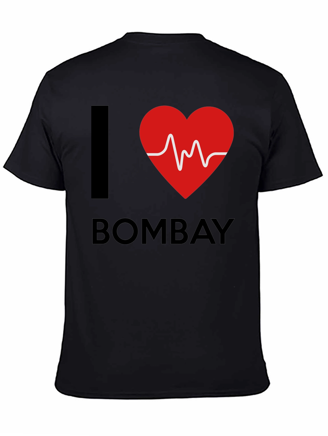 I Heart Bombay Graphic T-Shirt - Black