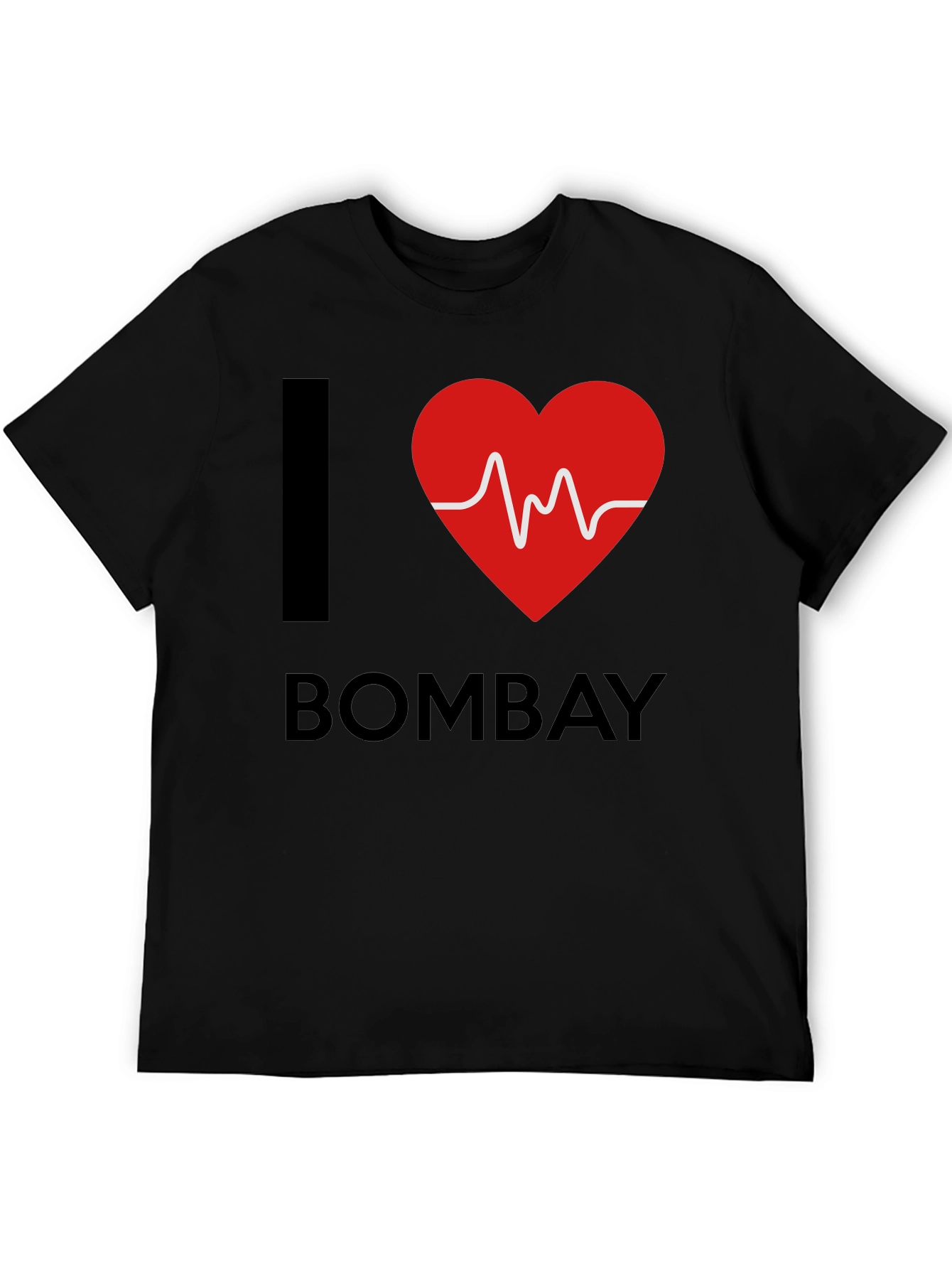 I Heart Bombay Graphic T-Shirt - Black