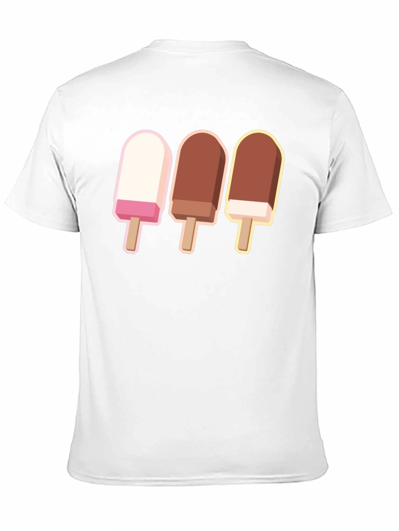 Ice Cream Pops Graphic T-Shirt - Sweet Summer Style