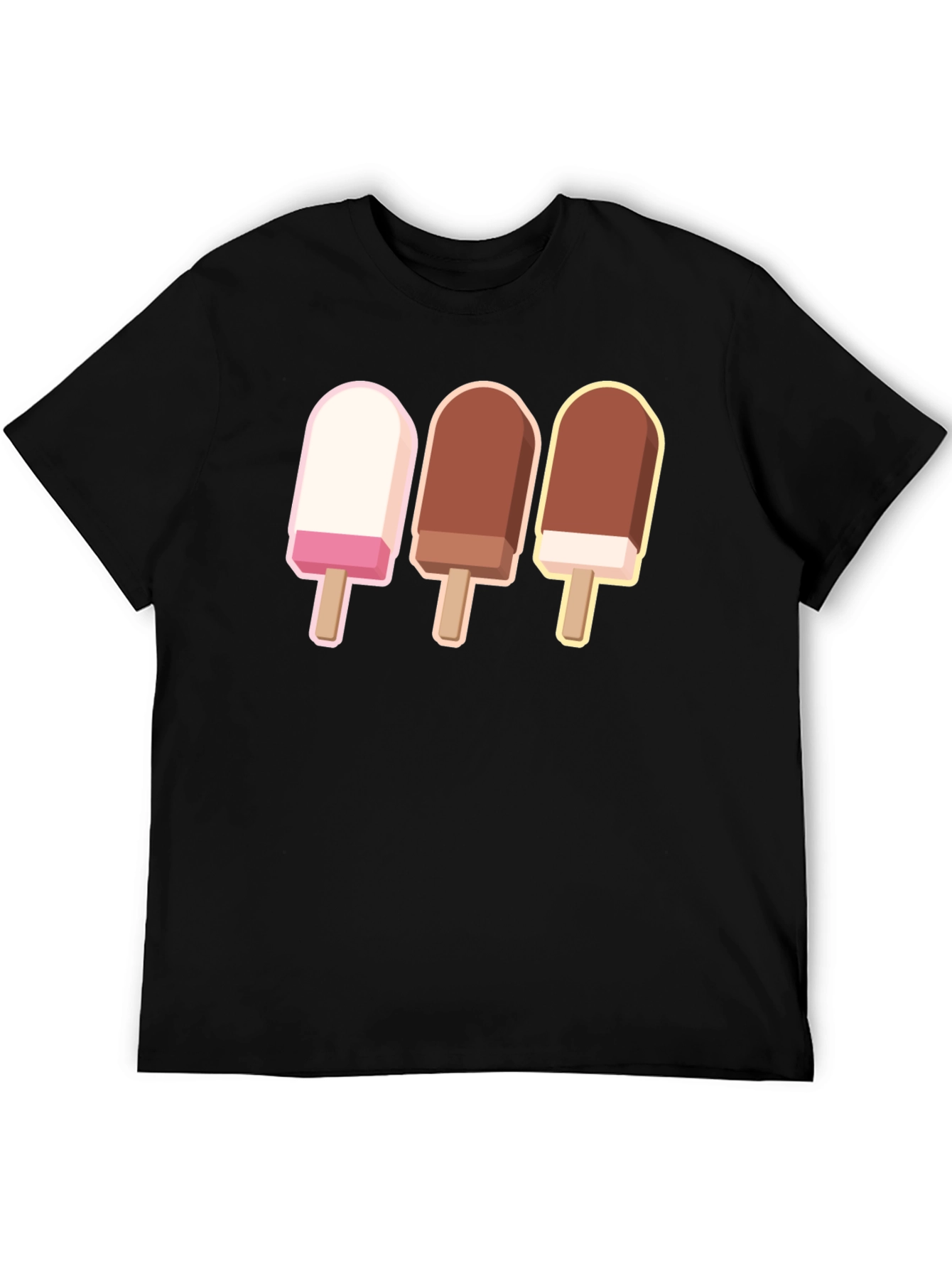 Ice Cream Pops Graphic T-Shirt - Sweet Summer Style