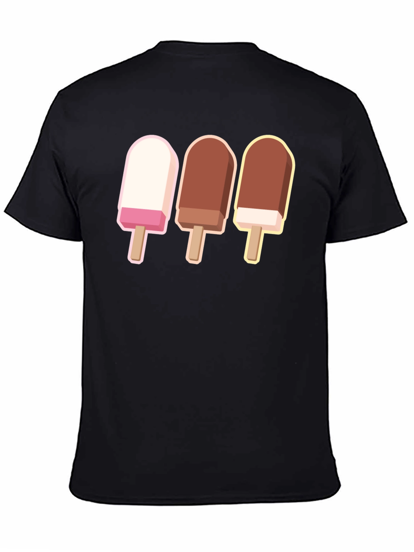Ice Cream Pops Graphic T-Shirt - Sweet Summer Style