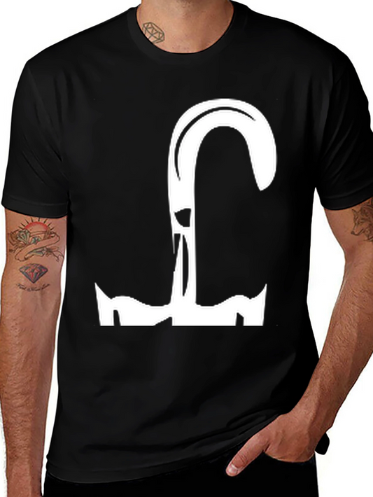 Abstract Symbol Black T-Shirt
