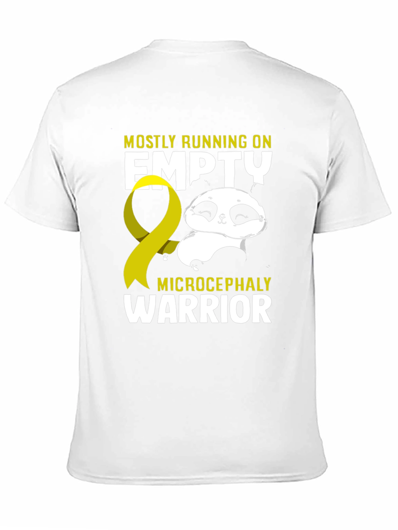 Microcephaly Warrior Panda T-Shirt