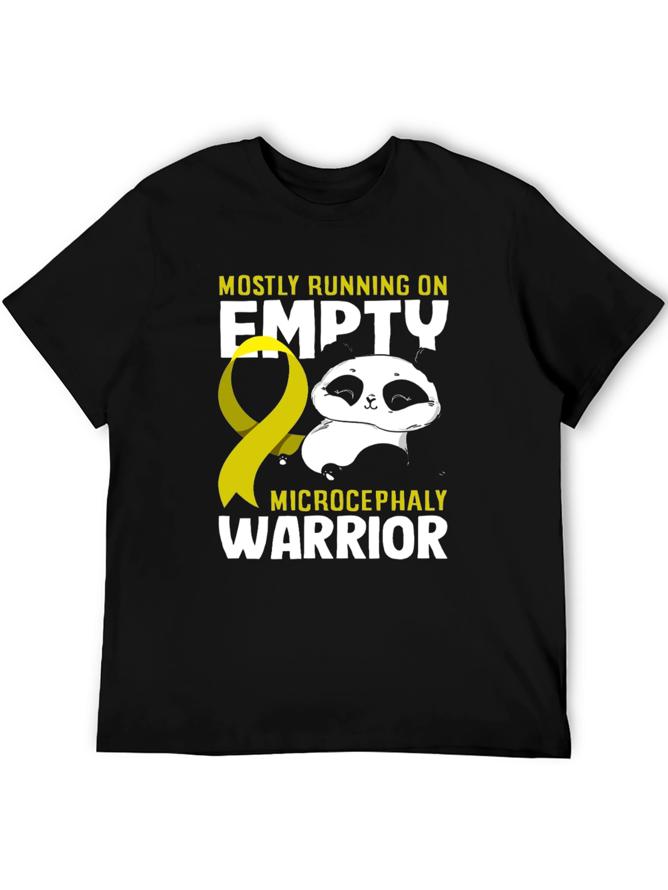 Microcephaly Warrior Panda T-Shirt