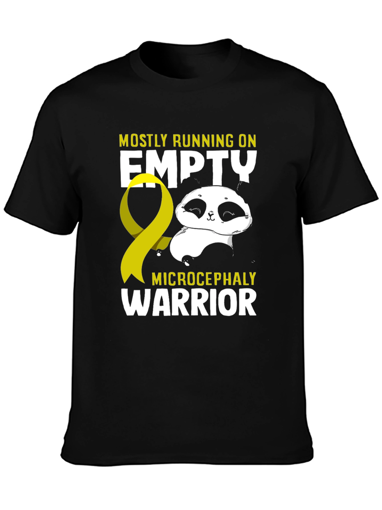 Microcephaly Warrior Panda T-Shirt