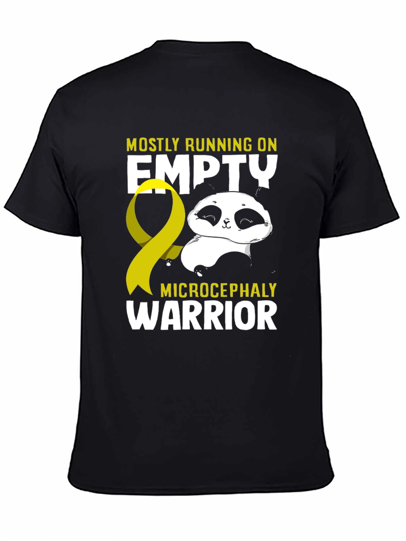 Microcephaly Warrior Panda T-Shirt