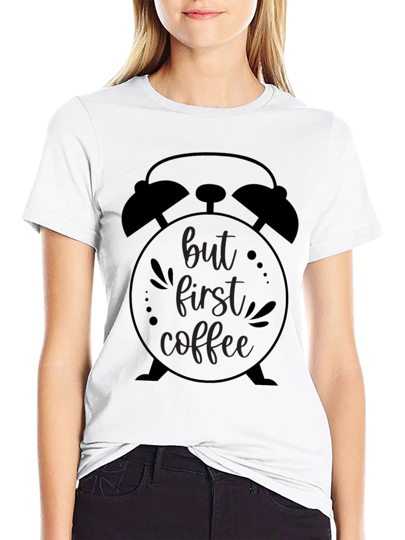 But First Coffee Graphic T-Shirt