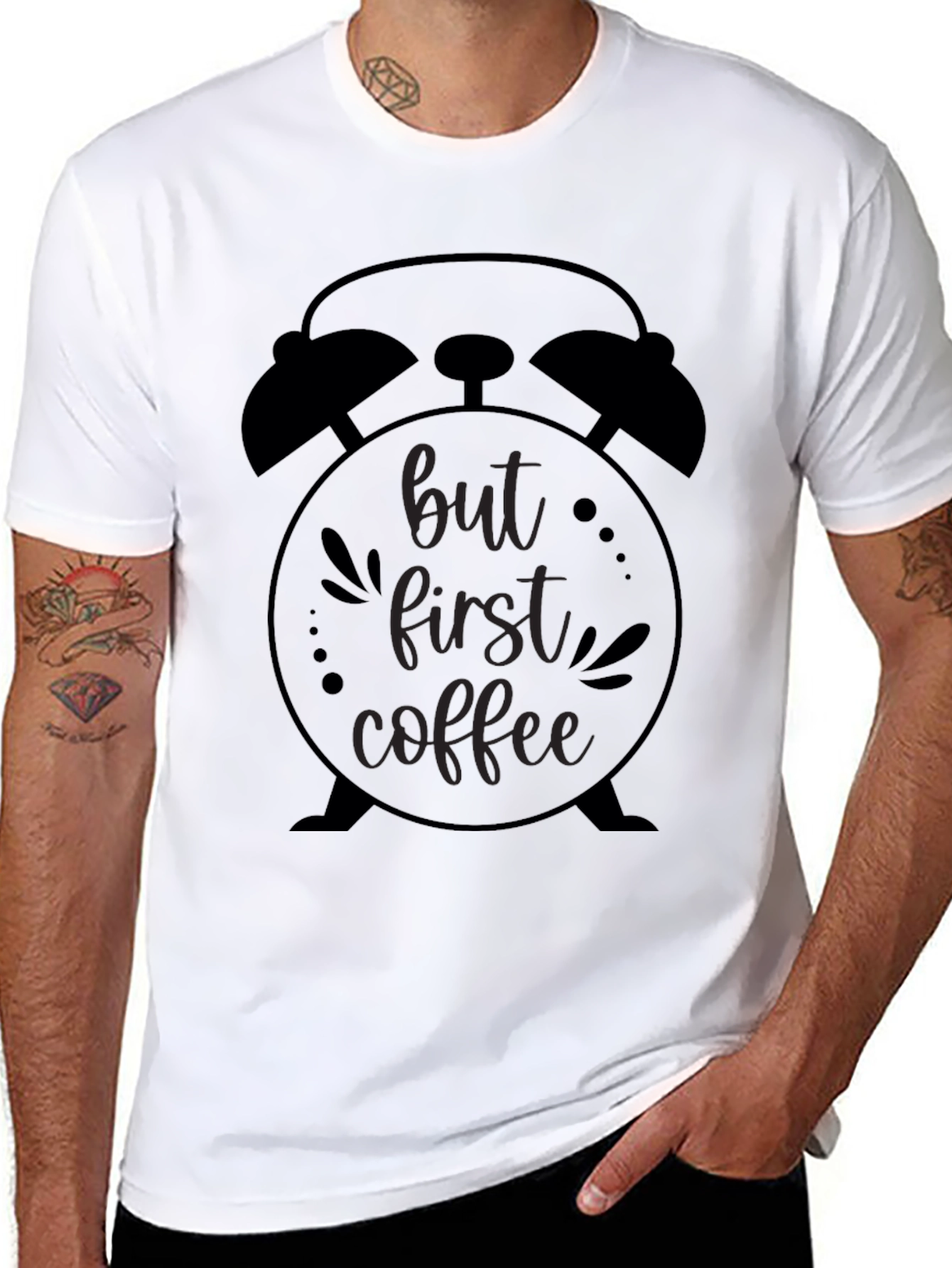But First Coffee Graphic T-Shirt