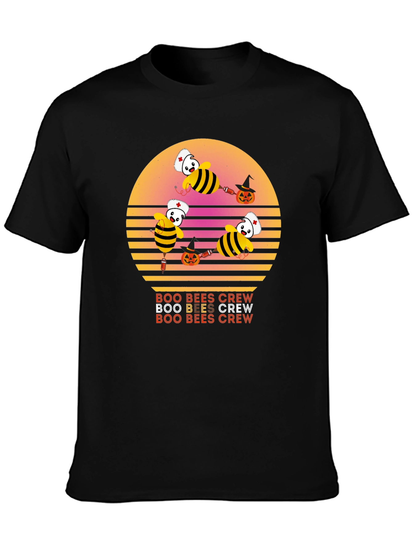 Boo Bees Crew Halloween T-Shirt