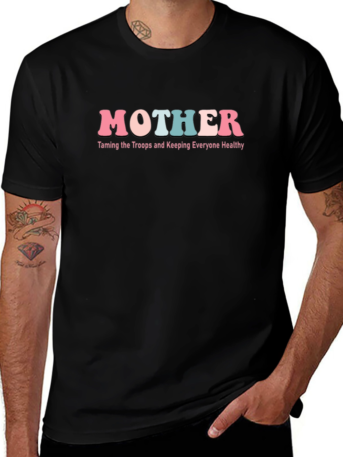 Mother T-Shirt: Taming the Troops