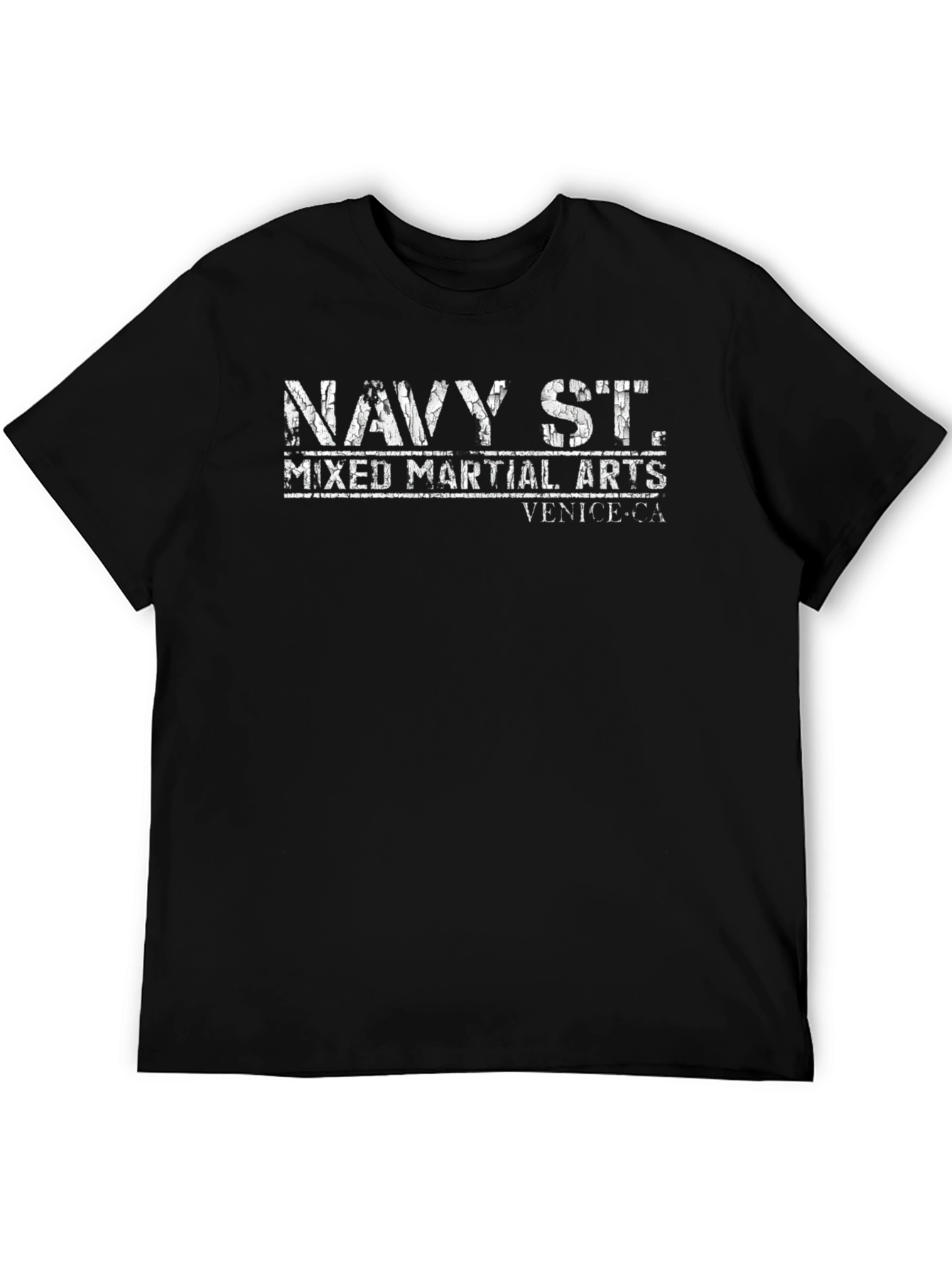 Navy St. Mixed Martial Arts Black T-Shirt