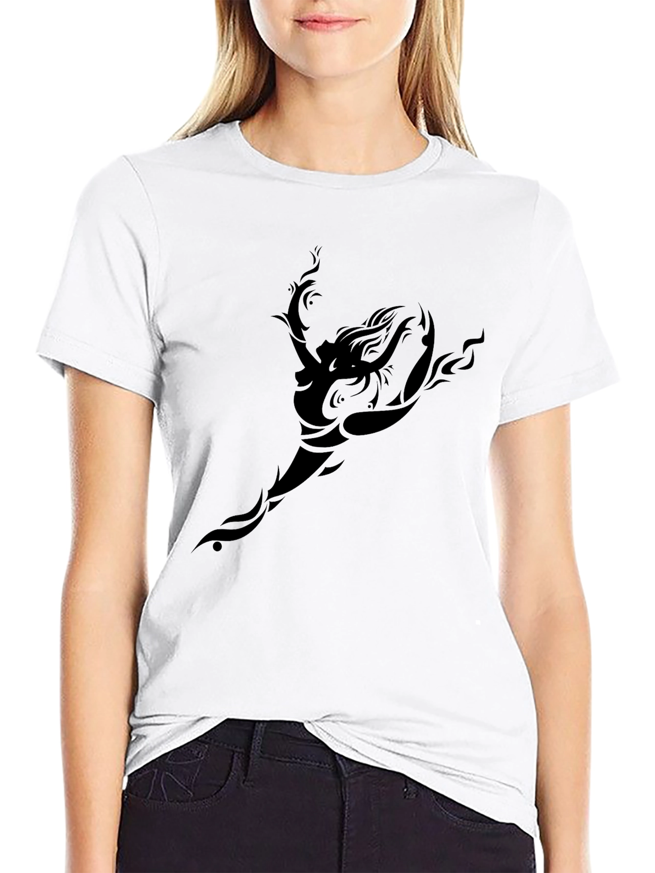 Tribal Dancer Black T-Shirt