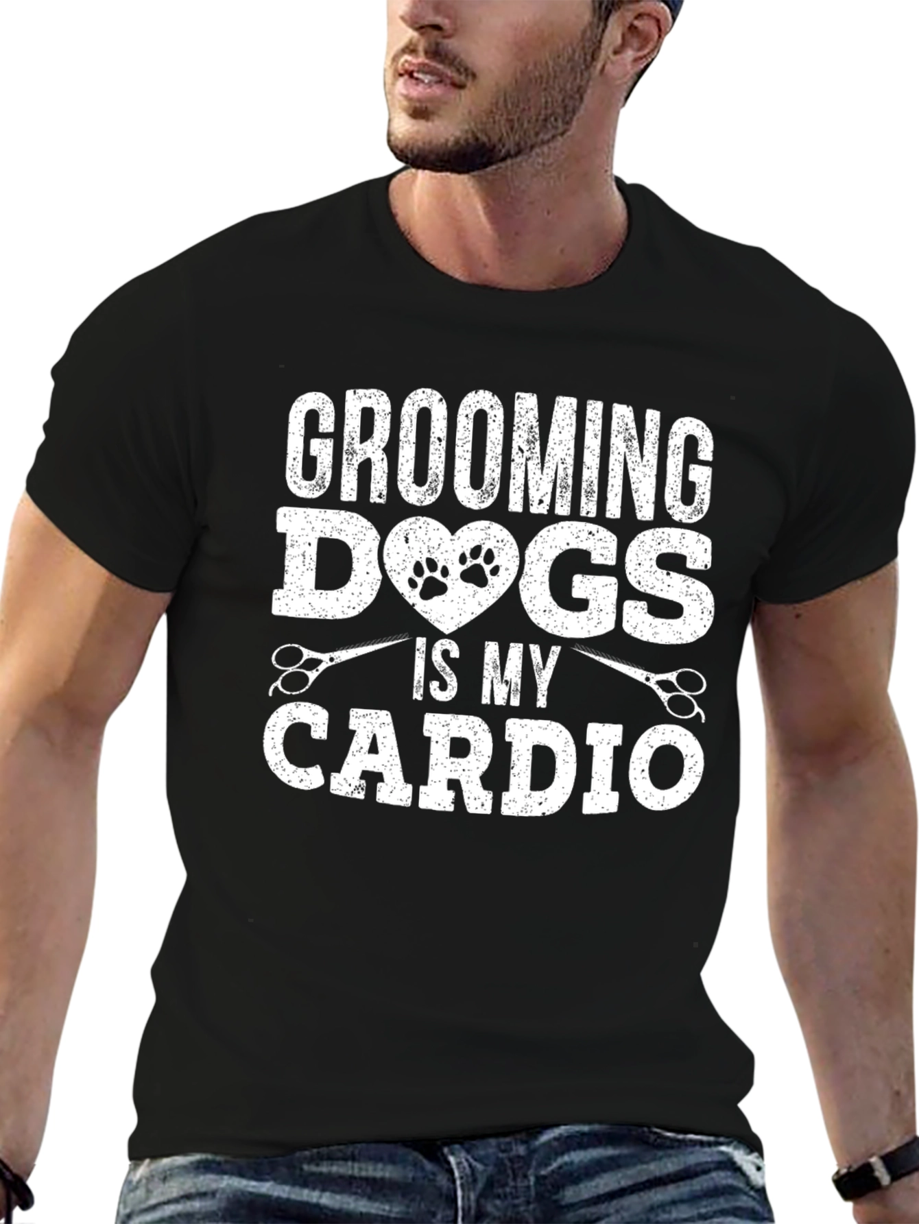 Grooming Dogs Is My Cardio T-Shirt
