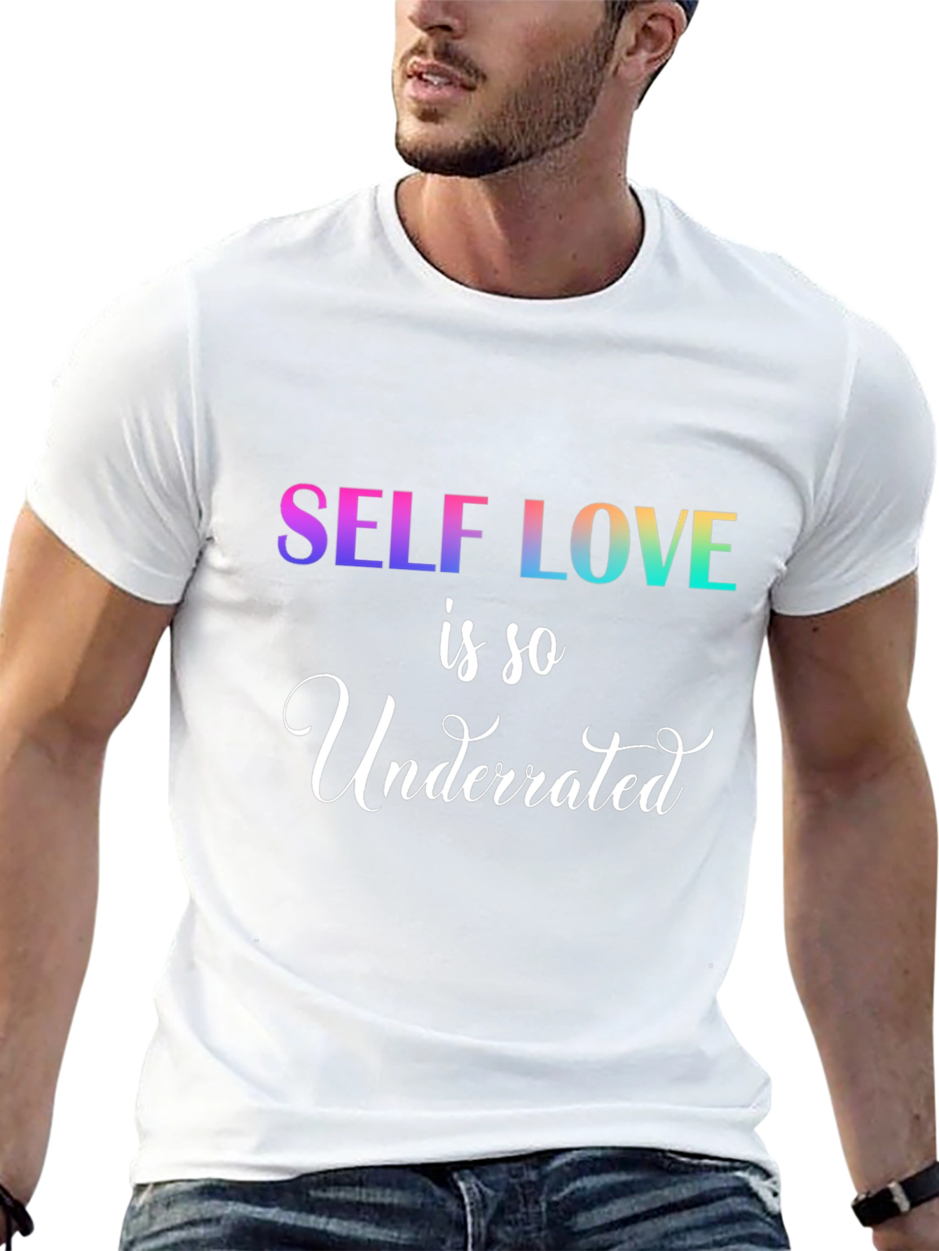 Self Love Underrated Tee - Stylish Comfort