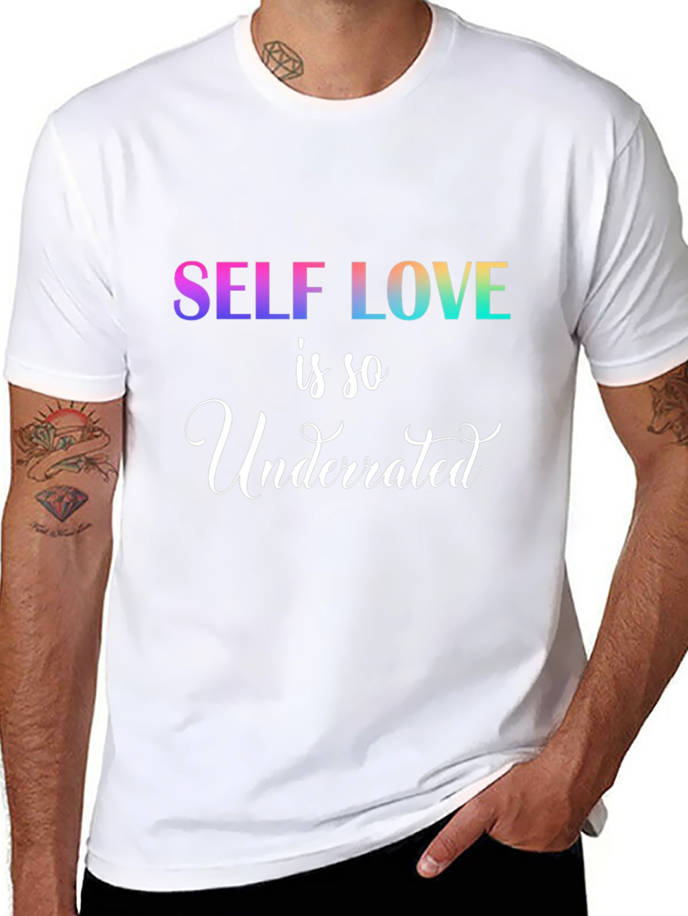 Self Love Underrated Tee - Stylish Comfort